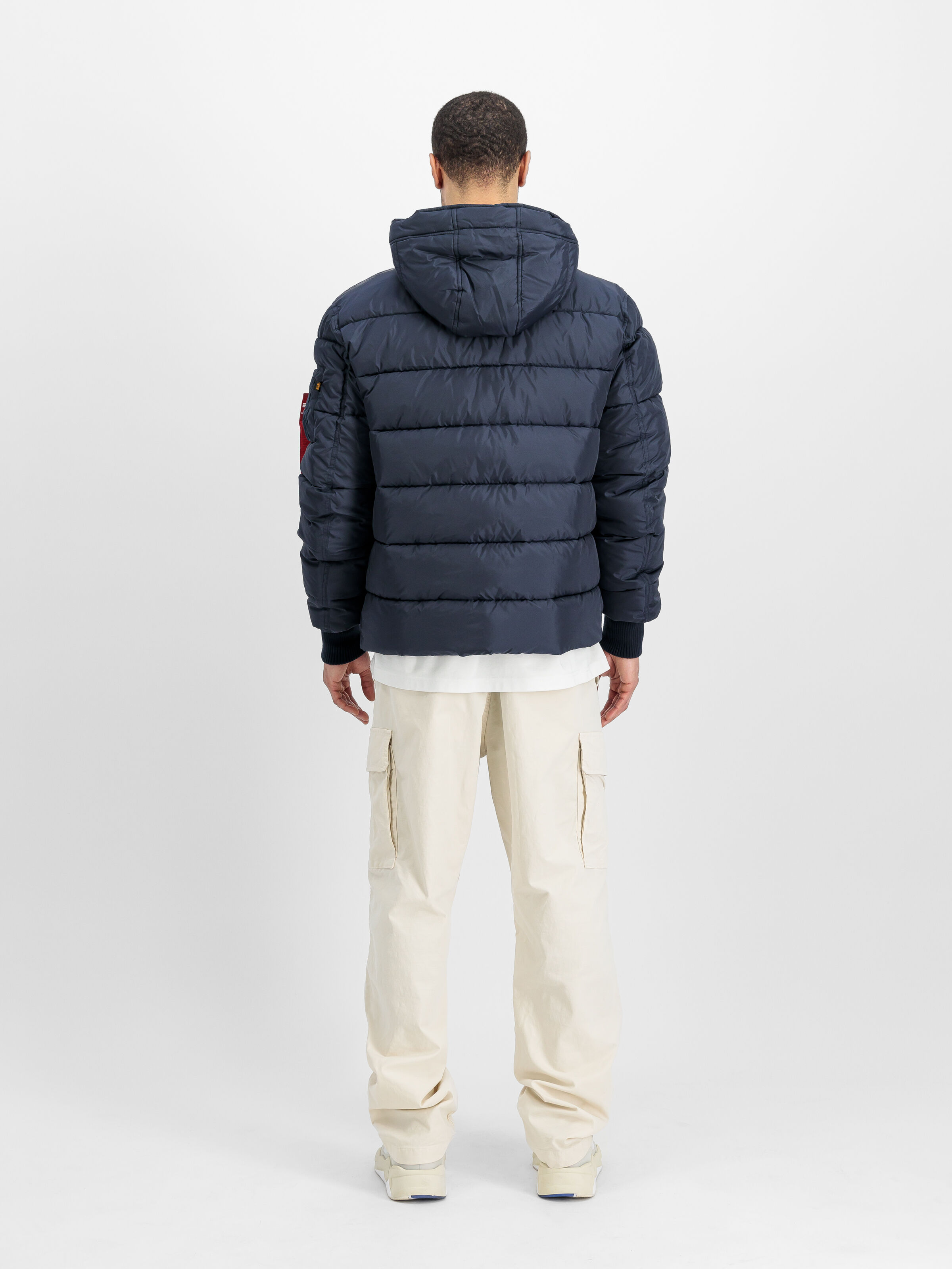 Hooded Puffer Alpha Faux Down Winter Jacket rep.blue 118113_07_2_model_00002_126192