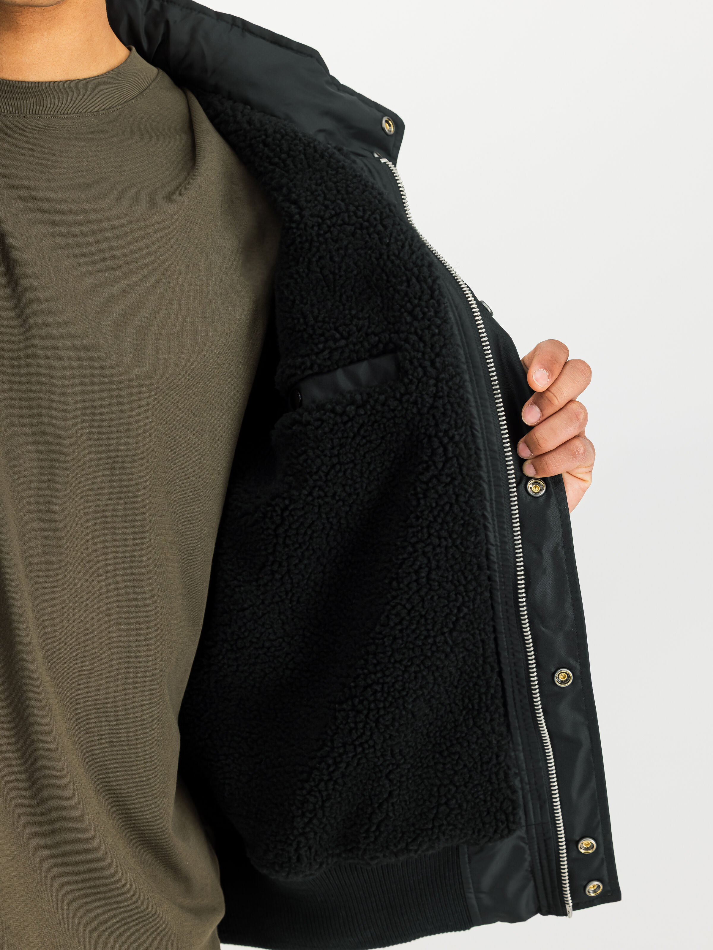 M-65 Hybrid Sherpa Field Jacket black 268134_03_3_detail_00002_235881