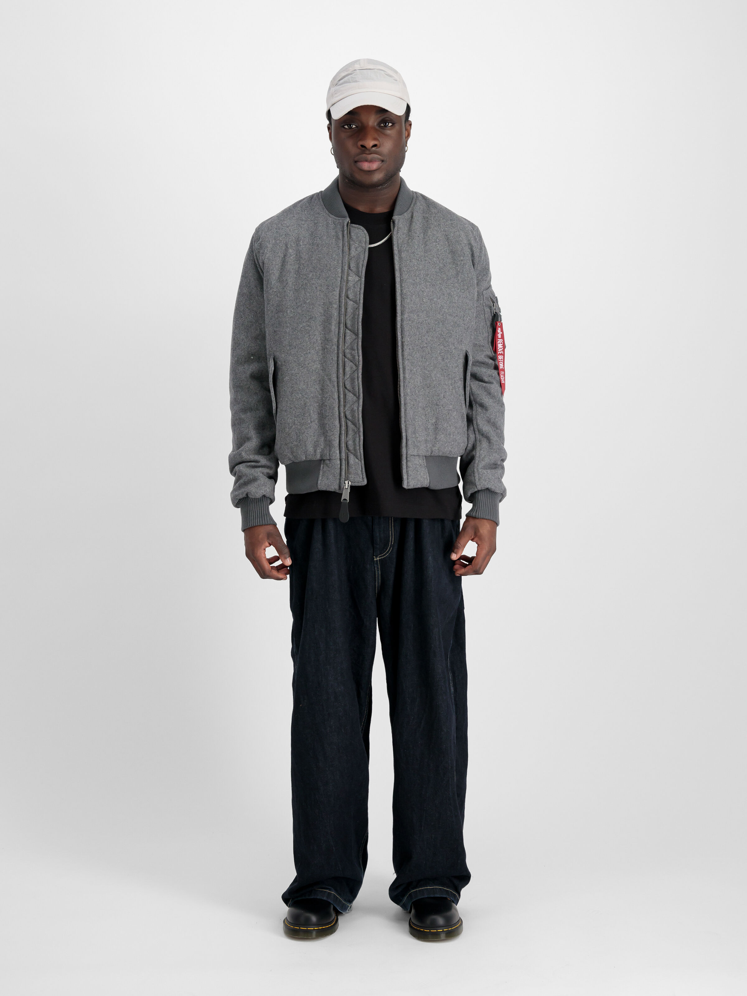 MA-1 Wool Bomber Jacket silver 148111_31_2_model__00001_99079
