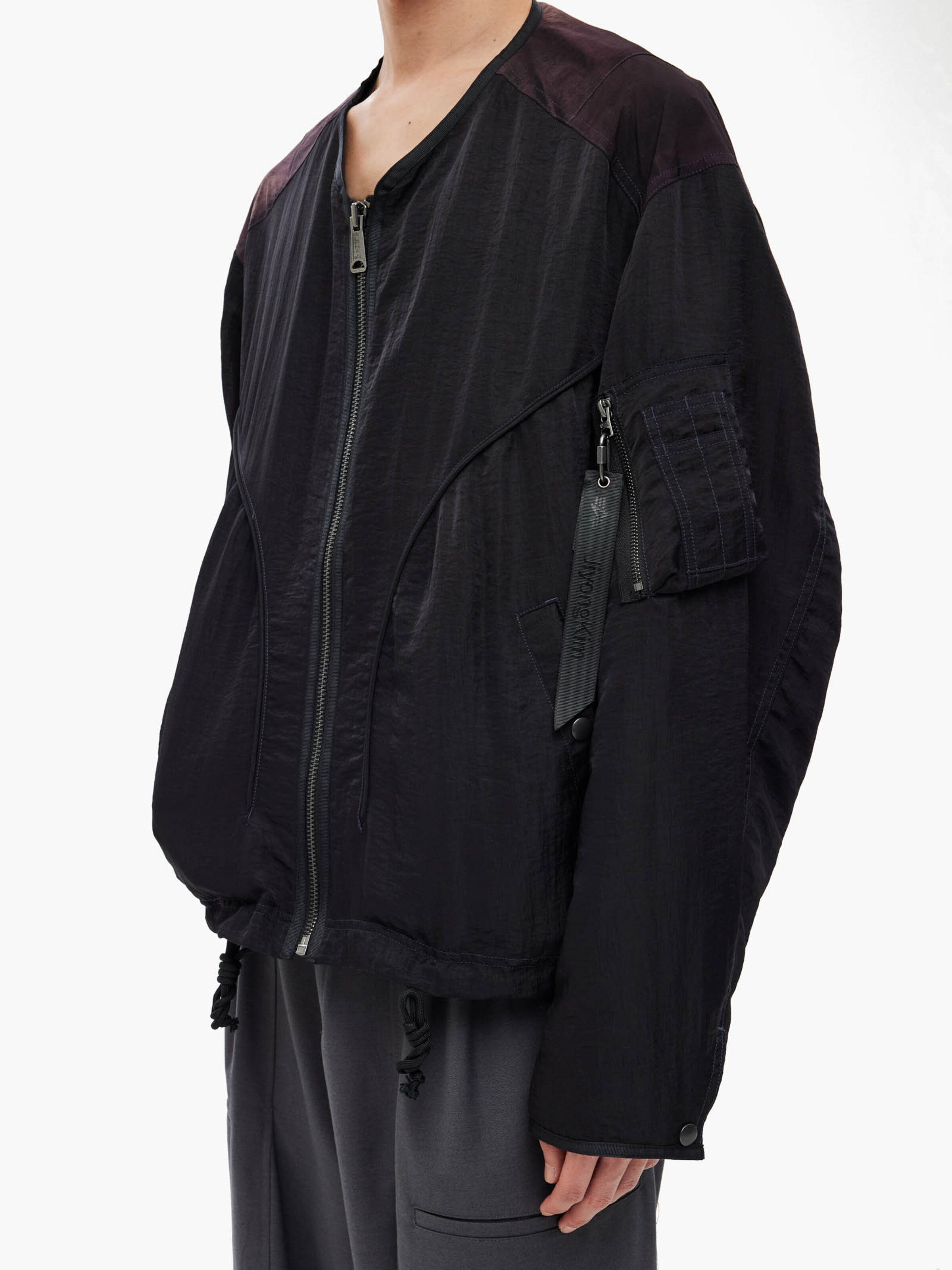 ALPHA x JIYONGKIM Sun-Bleached Liner Jacket black 266126_03_3_detail_00001_225993