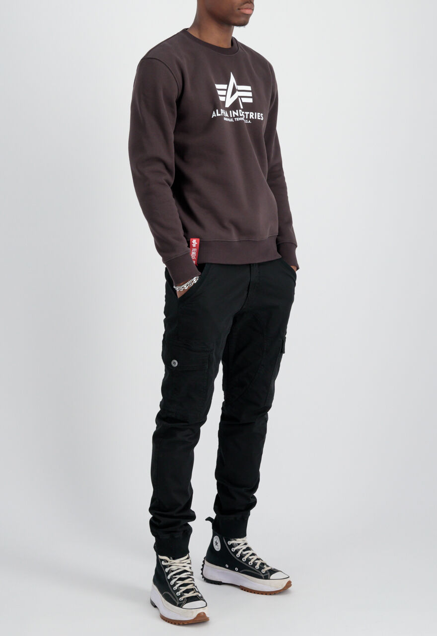 Basic Big Logo Sweatshirt hunter brown 178302_696_00002_126536