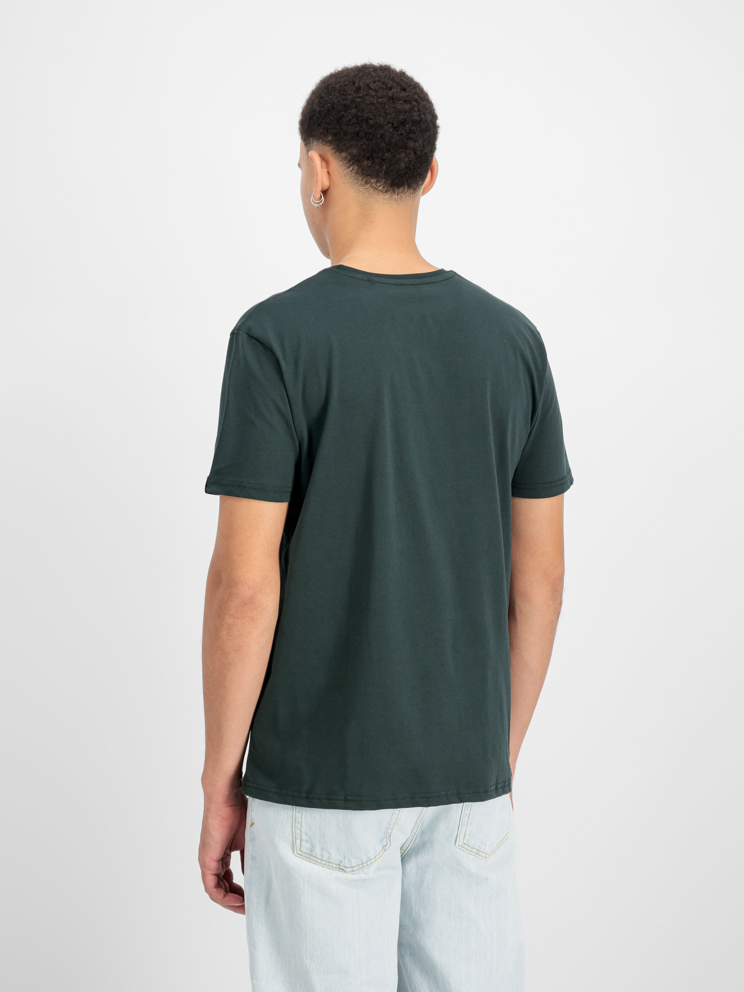 Basic Big Logo T-Shirt dark petrol 100501_353_2_model_00003_184823