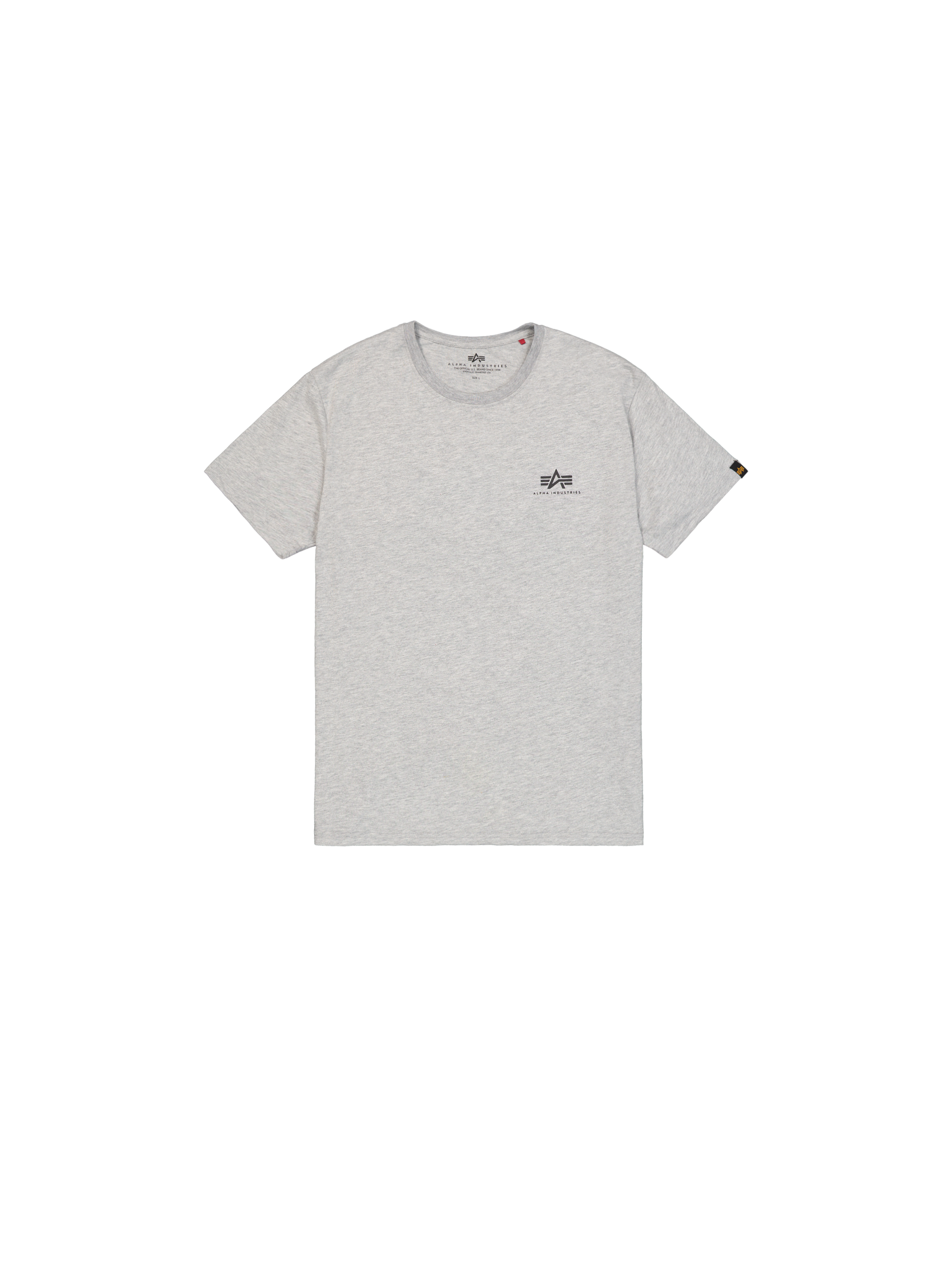 Basic Small Logo T-Shirt grey heather 188505_17_1_flatlay_00001_198562.png