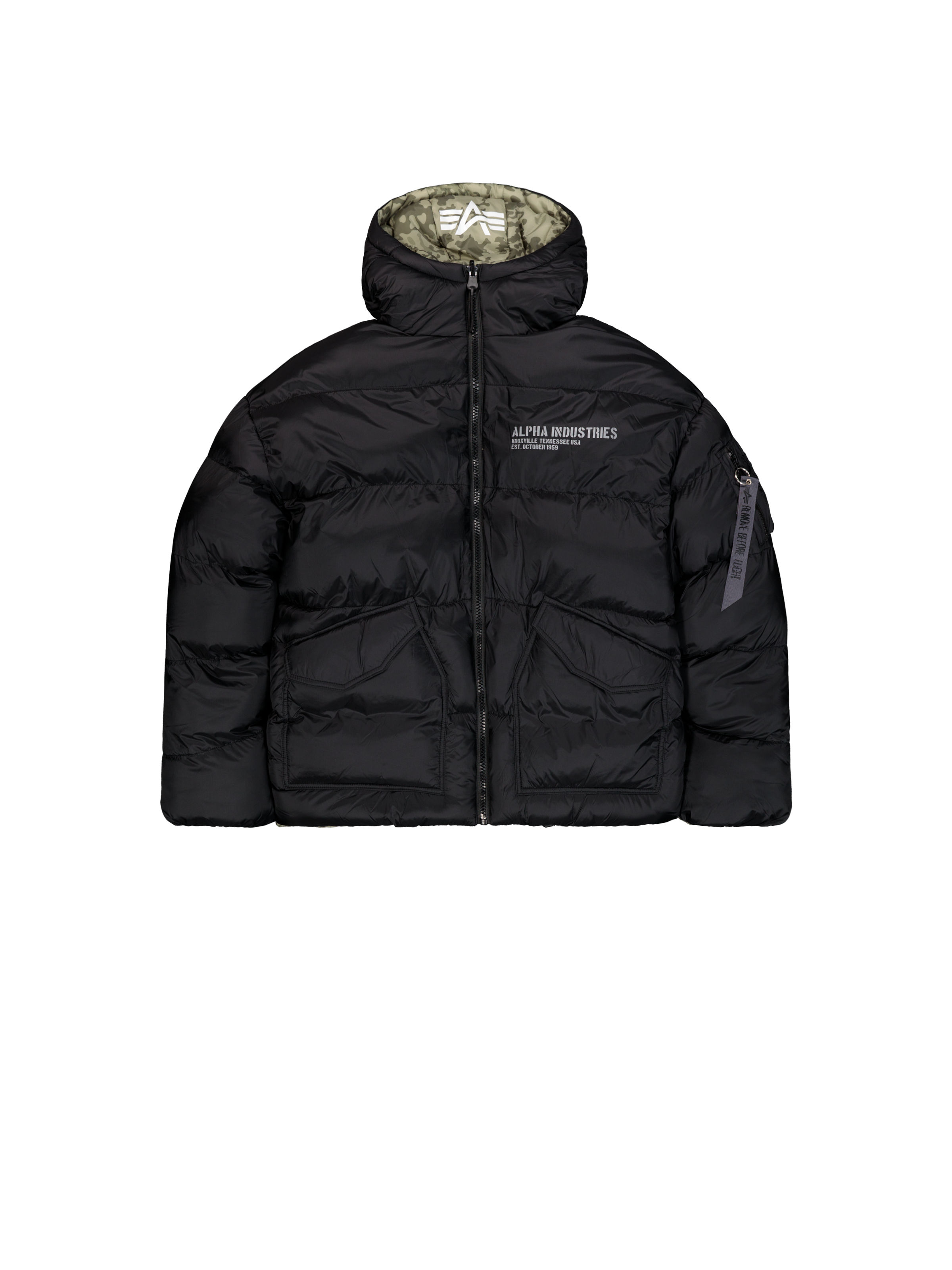 Reversible Puffer Unisex Winter Jacket black 268138_03_1_flatlay_00001_202233.png
