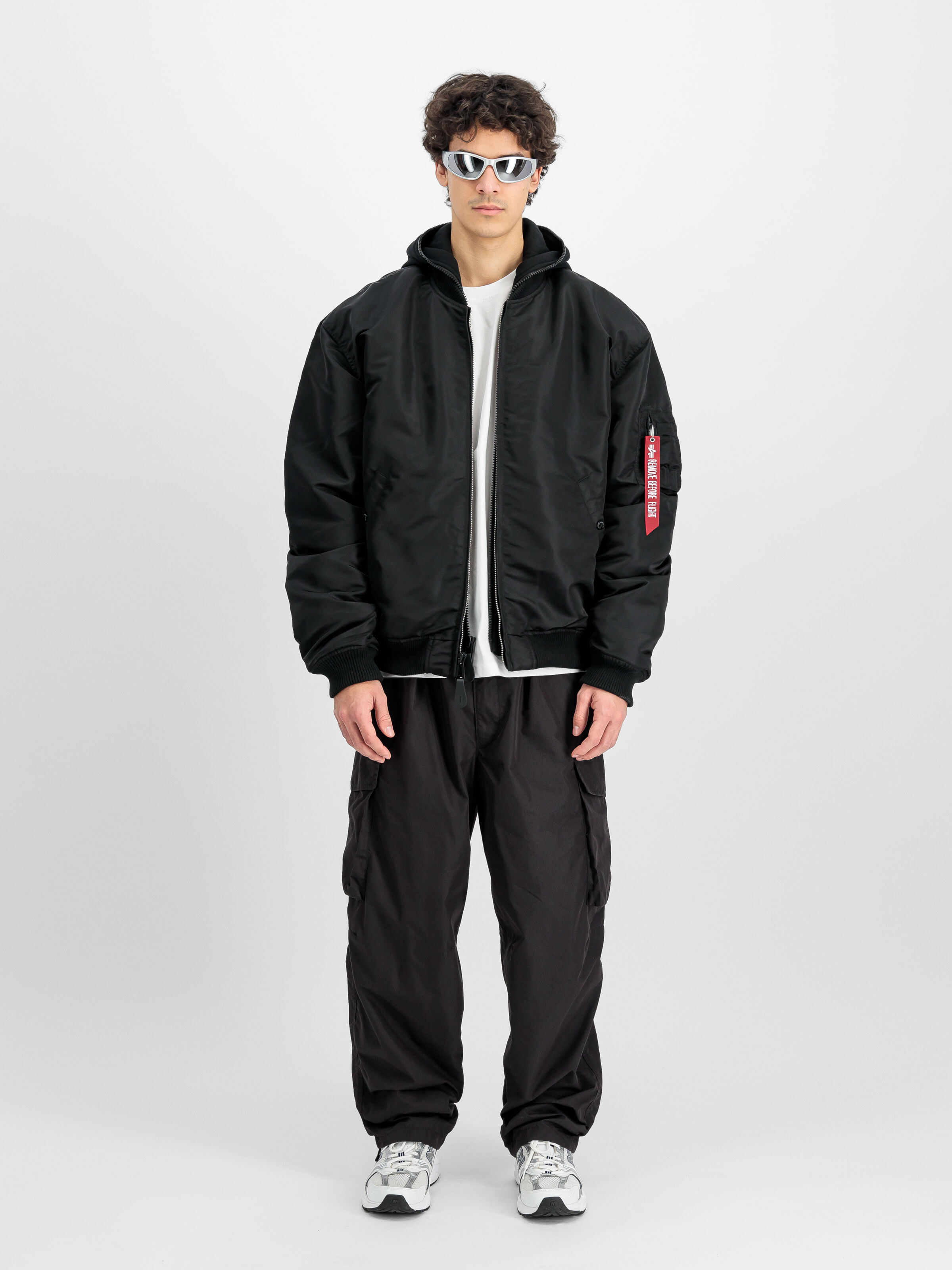 MA-1 D-Tec Studio Bomber Jacket black/black 156143_515_2_model_00001_140084