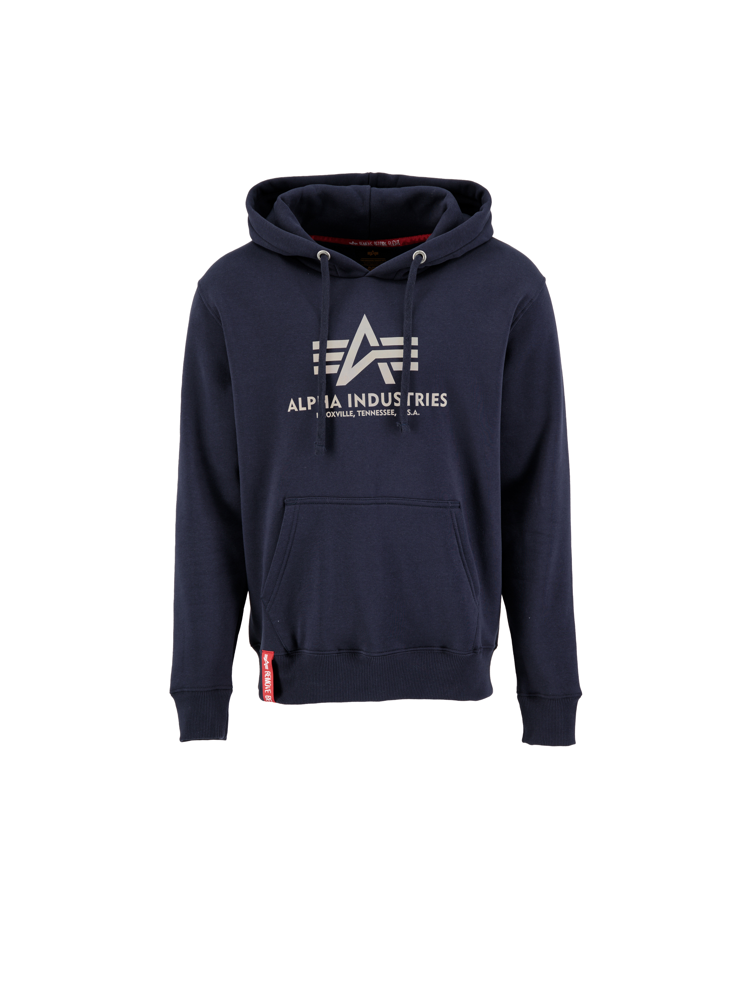 Basic Reflective Print Hoodie Basic Reflective Print Hoodie