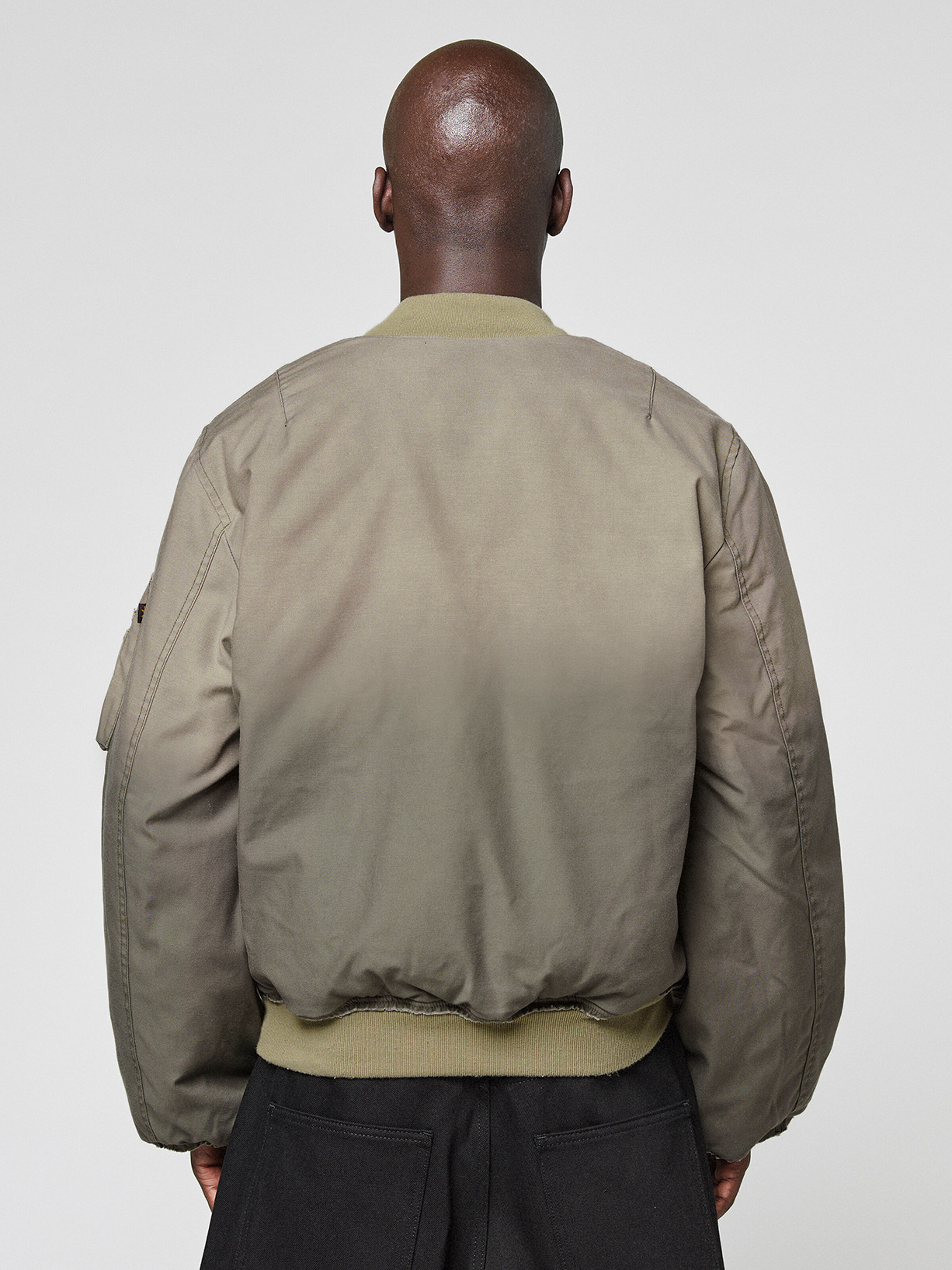 Alpha x LFDY MA-1 Loose Bomber Jacket sage-green 268122_01_2_model_00003_246377