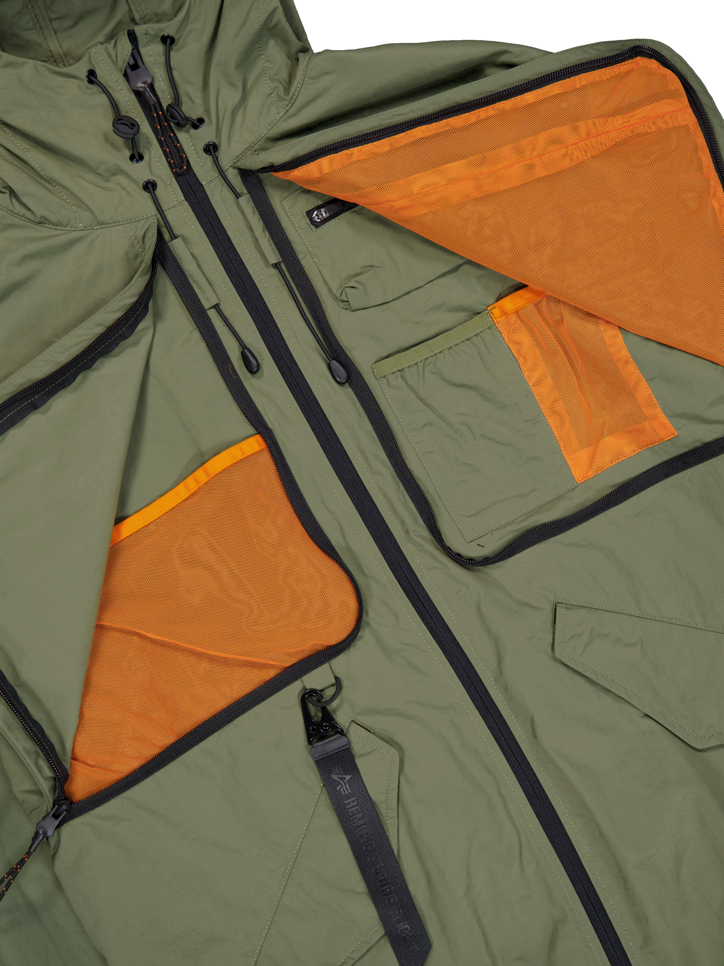 Utility UV Fishtail Jacket sage-green 146117UV_01_3_detail_00001_102827