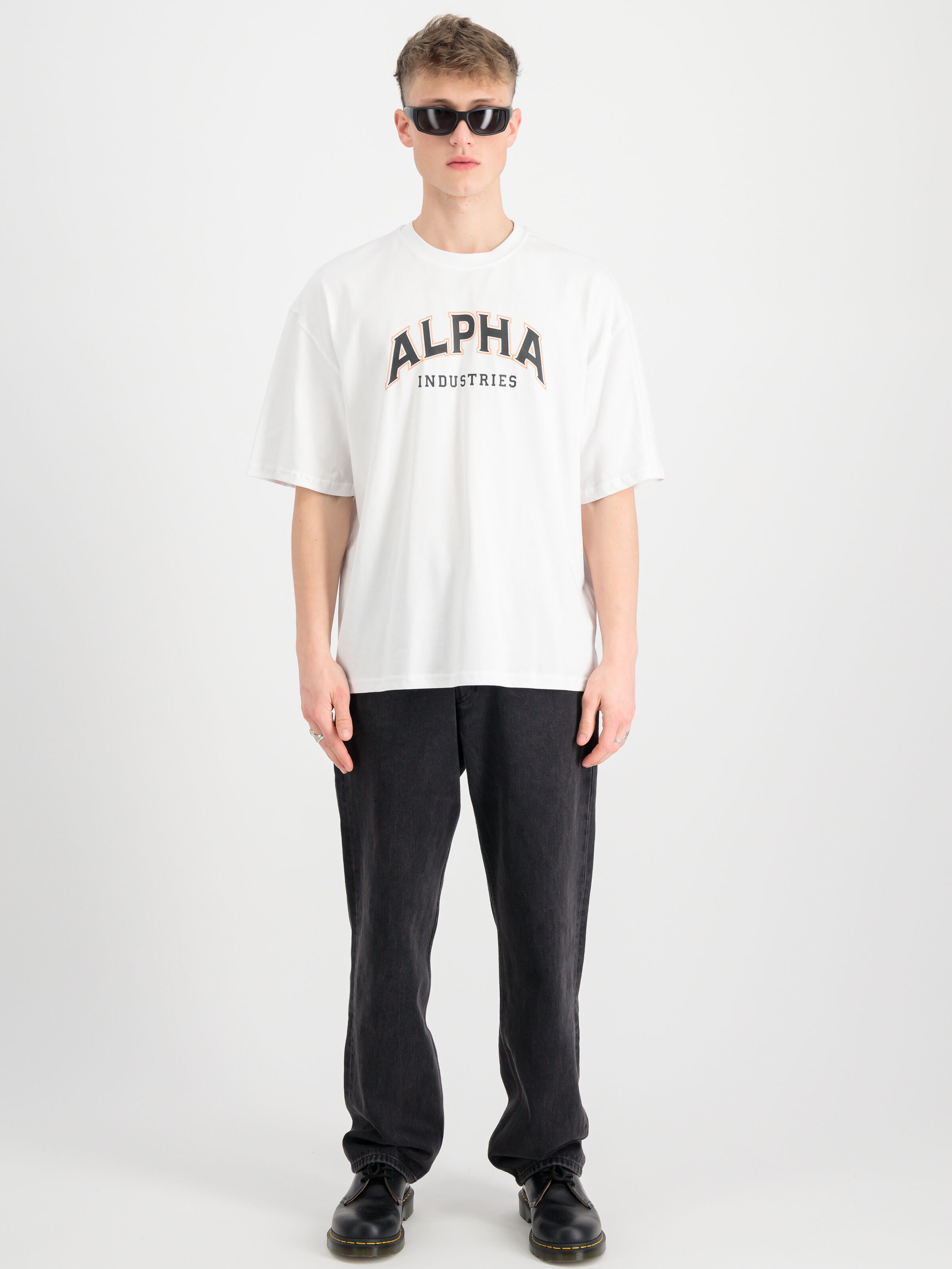 College T-Shirt white 146501_09_00001_182213