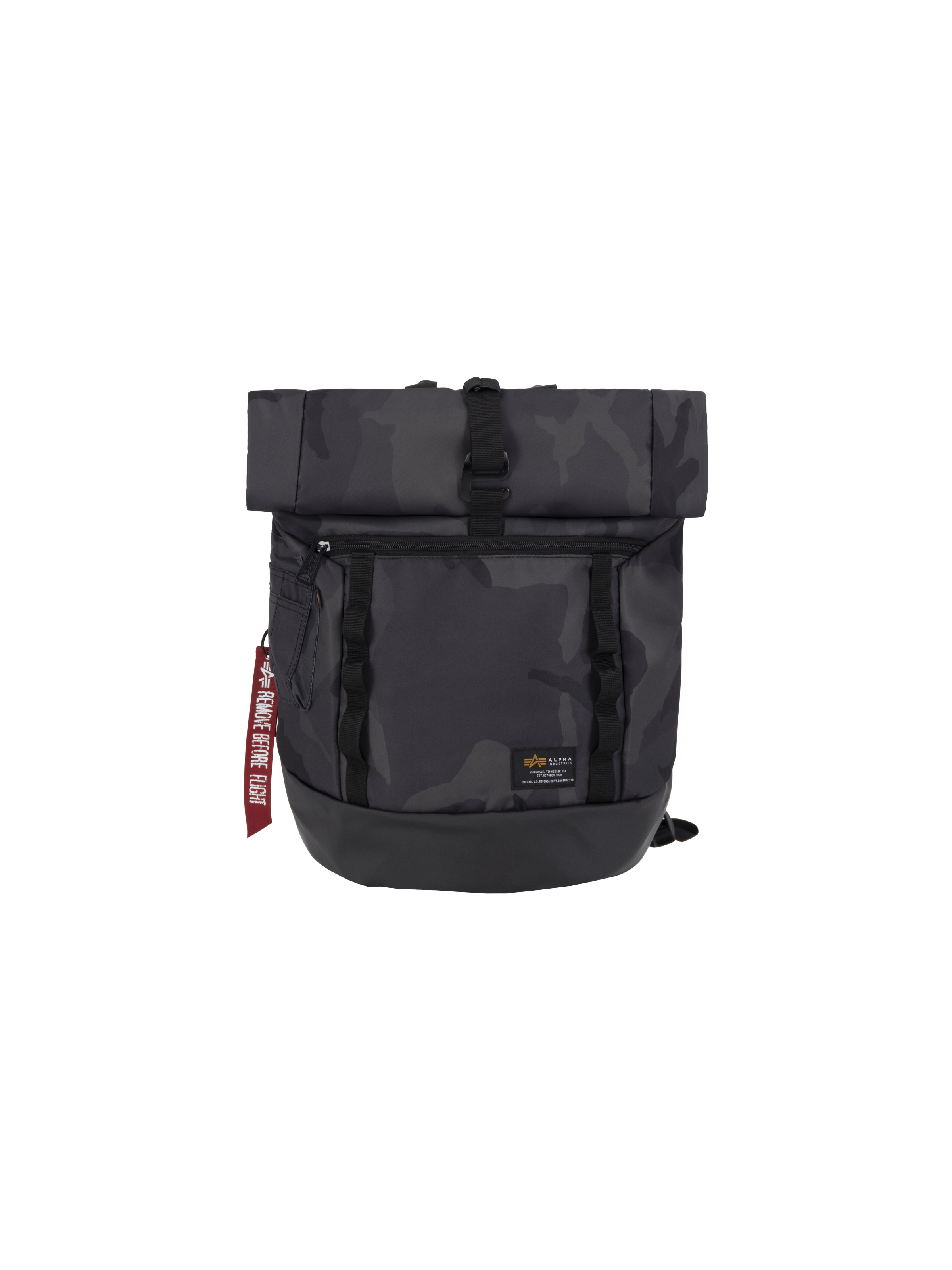 Crew Camo Roll Top Bag black camo 126941C_125_1_flatlay_00001_97334.png