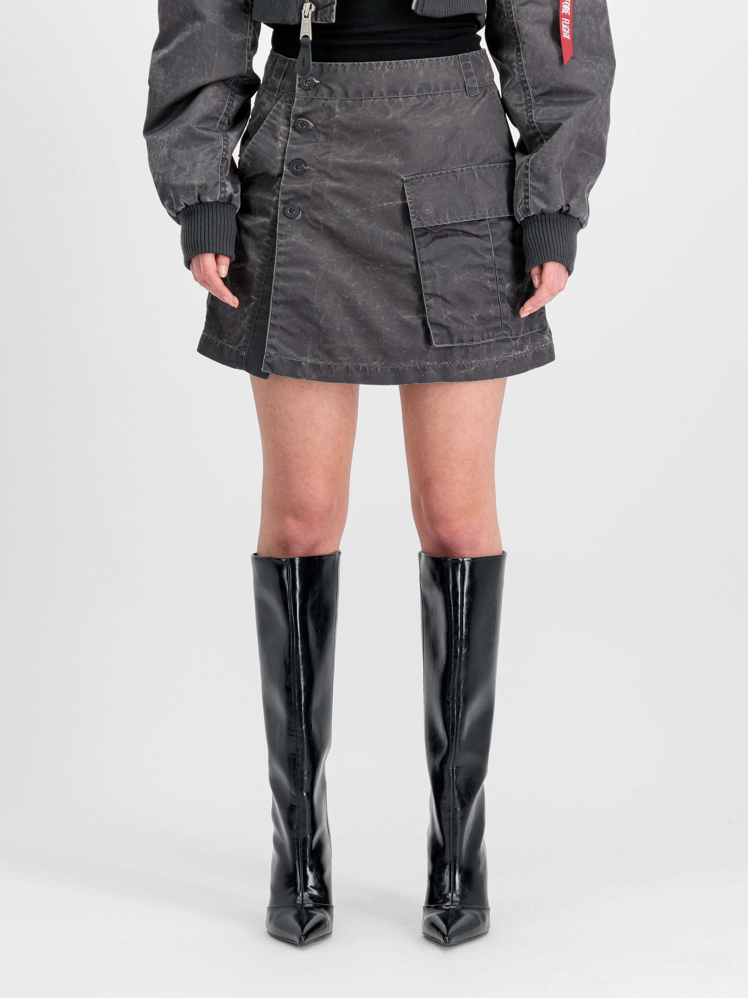 Vintage Mini Skirt vintage grey 156052_684_2_model_00003_149540