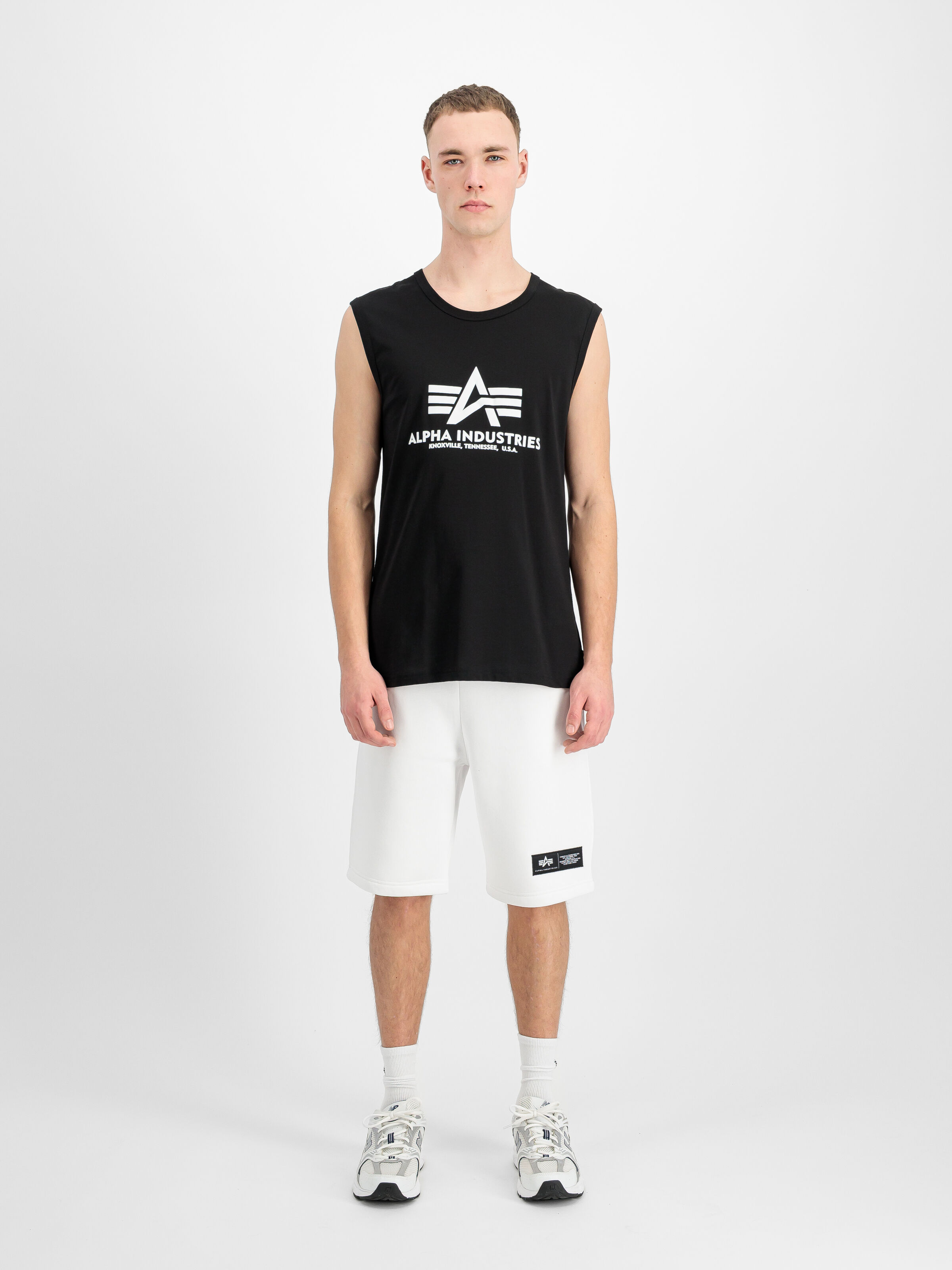 Basic Big Logo Puff Print Tank black 266561_03_2_model_00001_219703