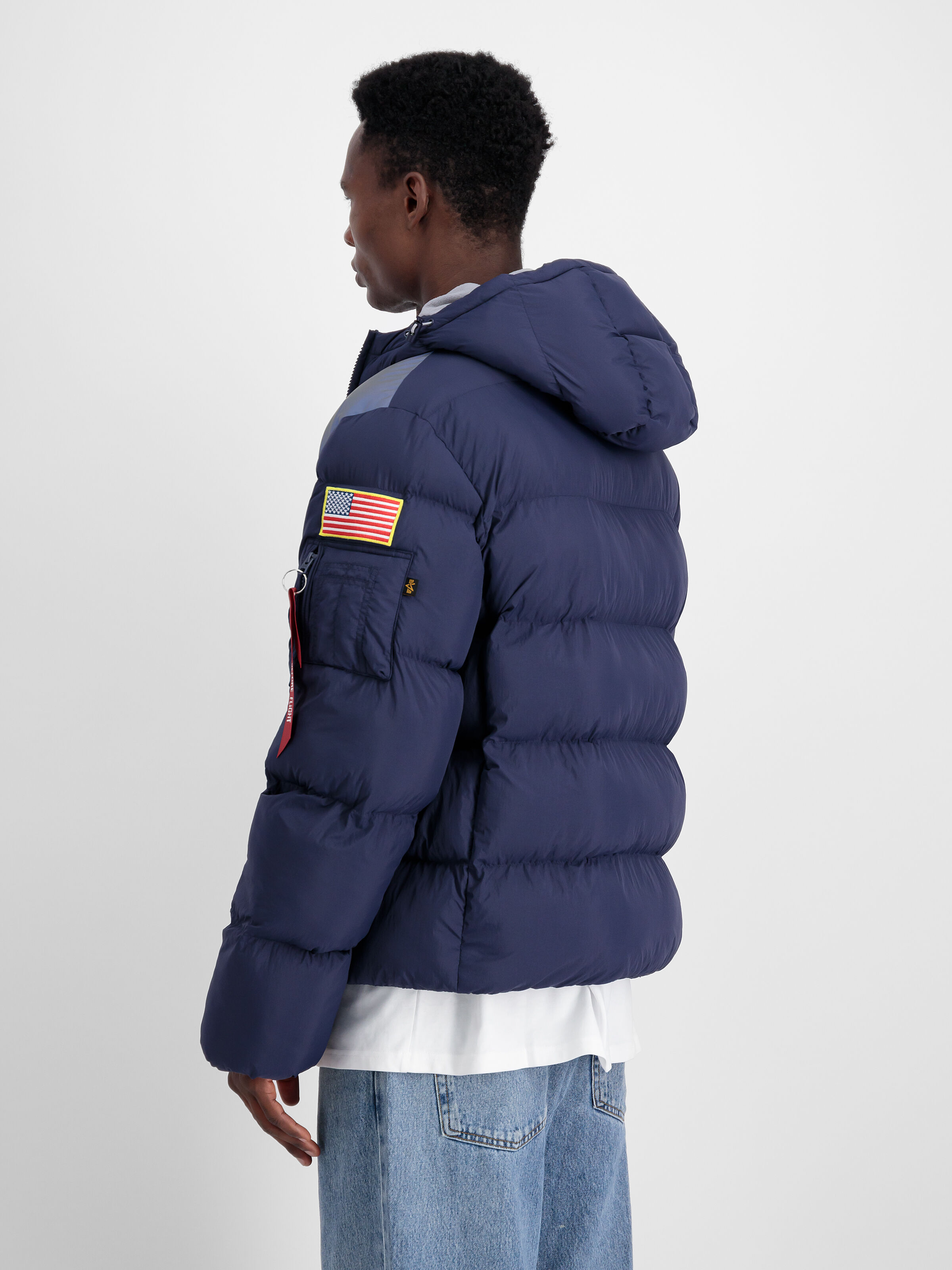 NASA Holographic Print Winter Jacket ultra navy 148135_697_2_model_00004_128523