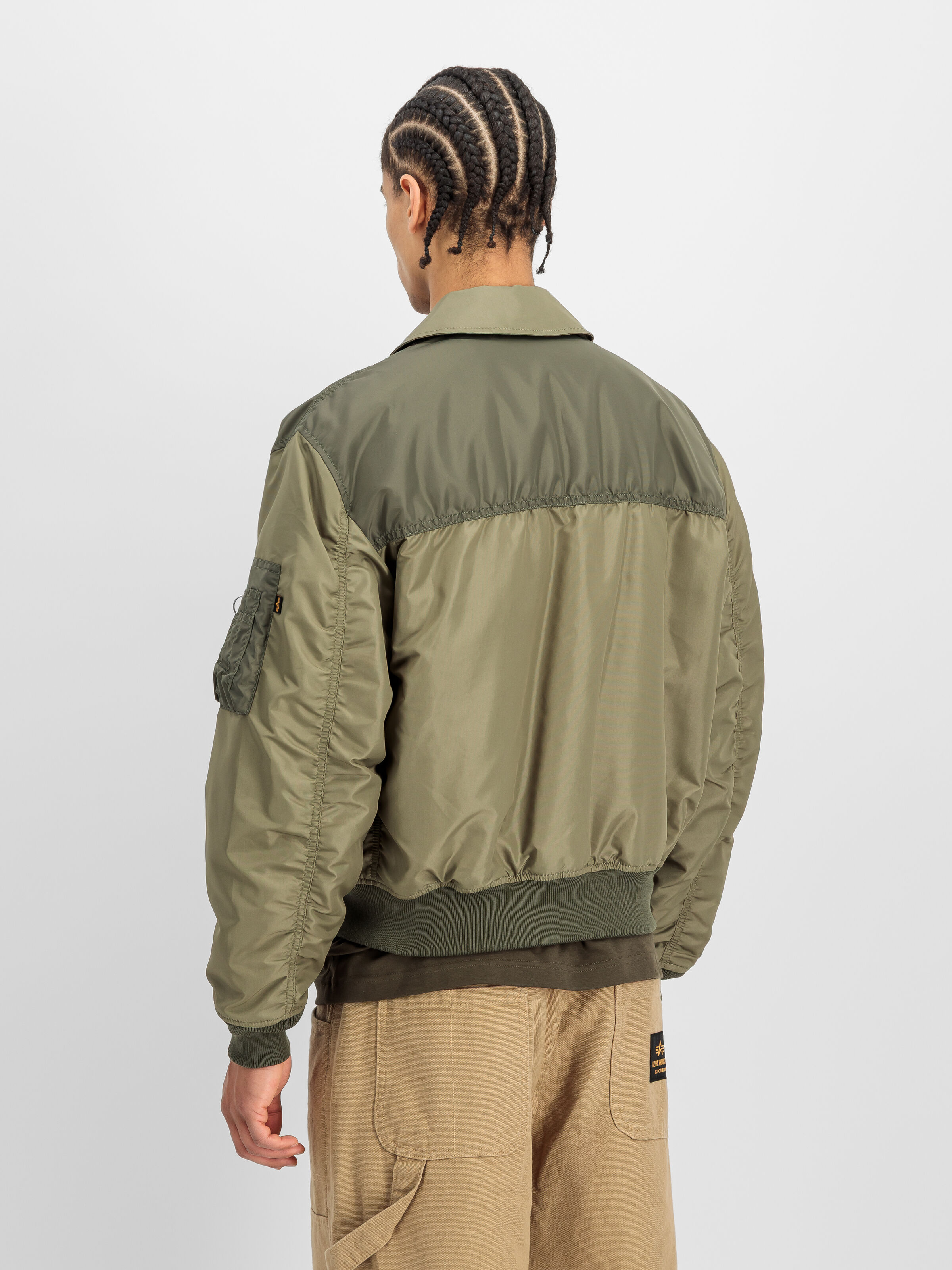 CWU-45/P Colorblock Bomber Jacket olive 268126_11_2_model_00003_235844