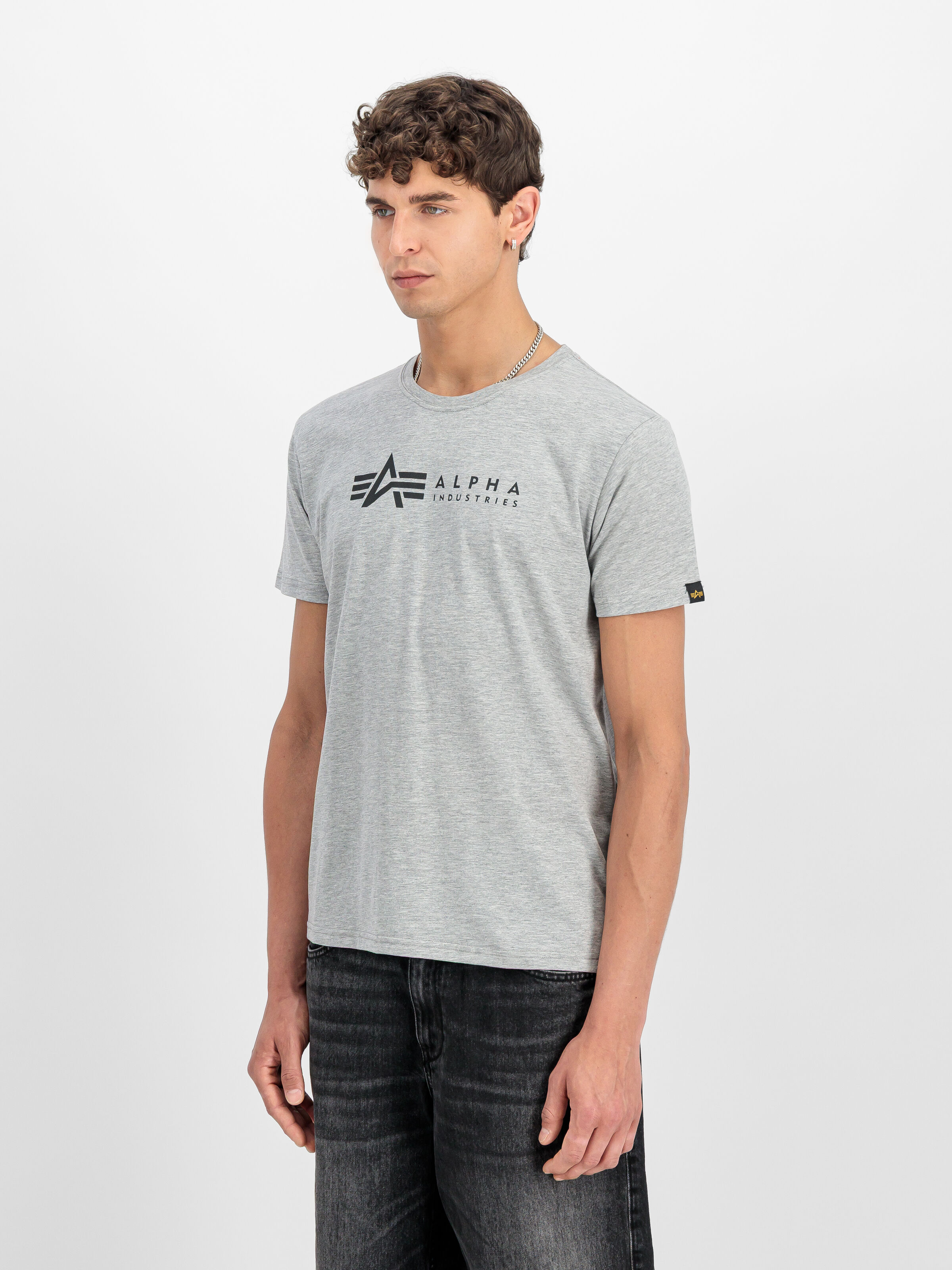 Alpha Label T-Shirt 2 Pack grey.heat/rep.blue 118534_641_2_model_00003_190490