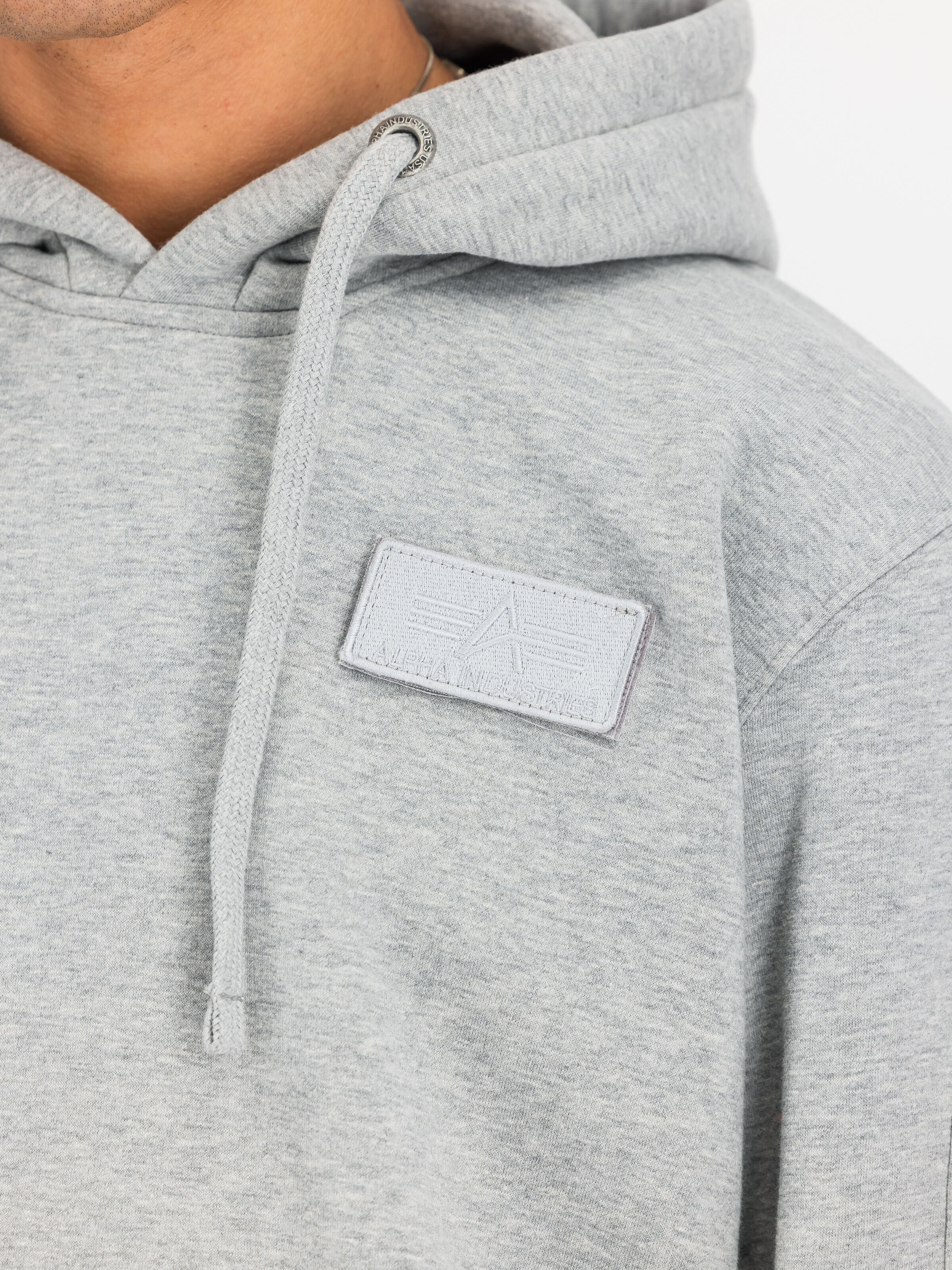 Red Stripe Hoodie grey heather 178314_17_3_detail_00001_189604