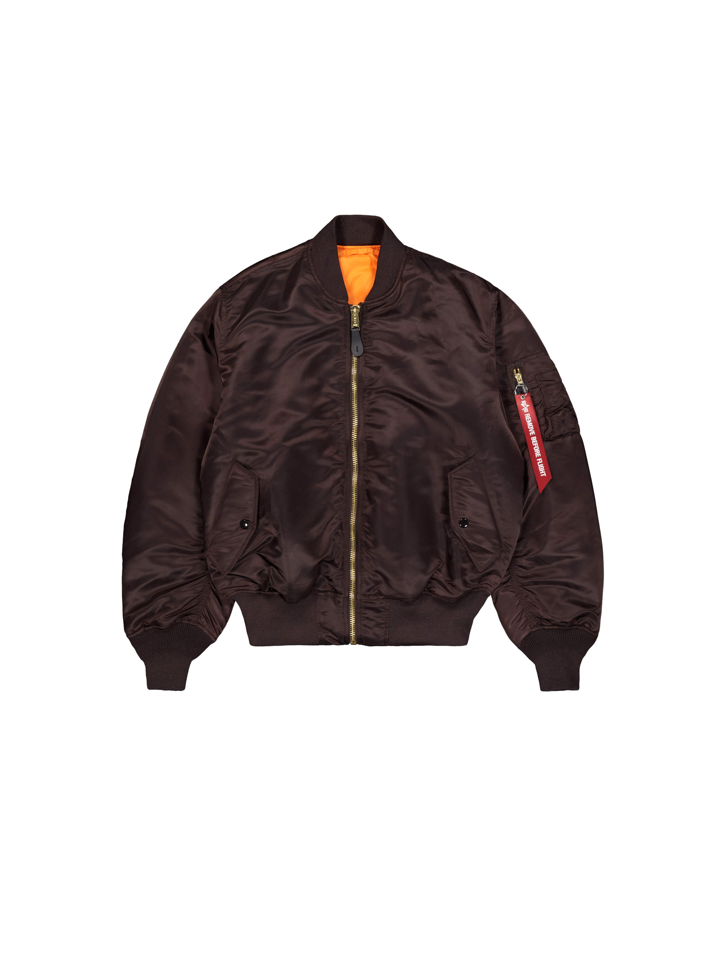 MA-1 Heritage Bomber Jacket hunter brown 100101_696_1_flatlay_00001_247881.png