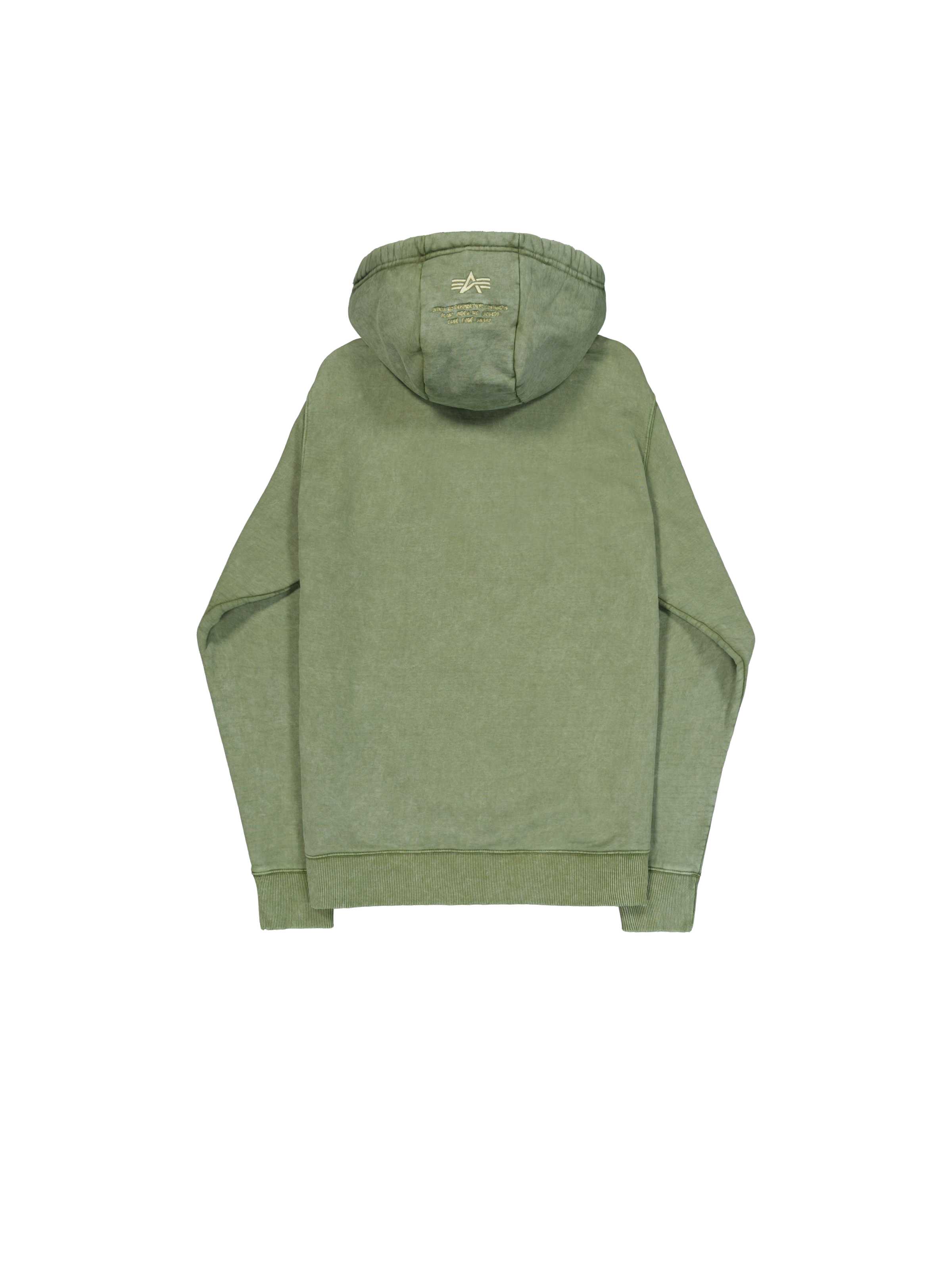 Acid Logo Hoodie moss green 258339_714_1_flatlay_00002_164633