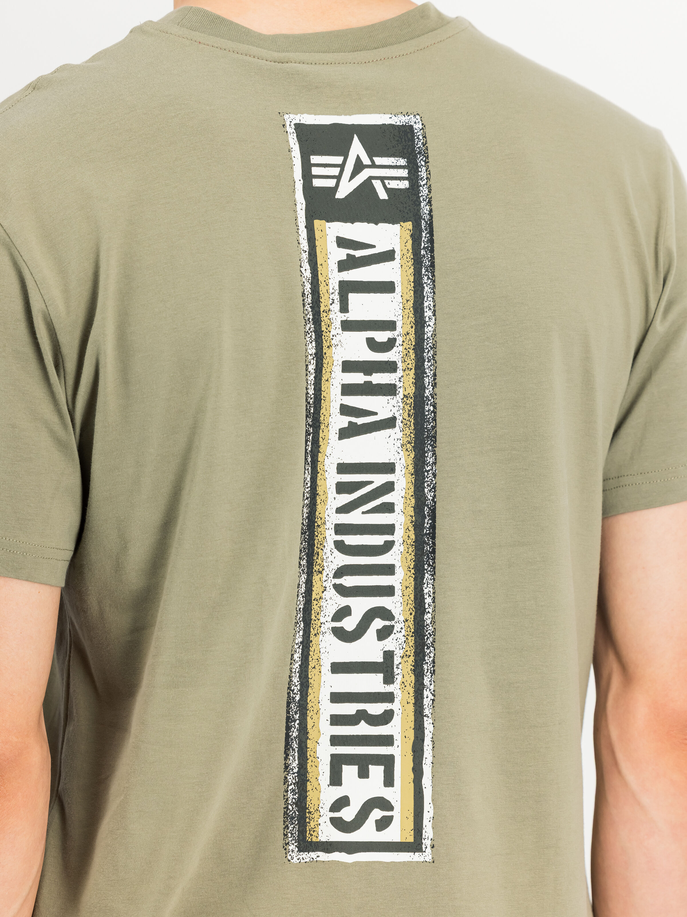 Backprint Vintage Panel T-Shirt olive 268513_11_3_detail_00001_228104