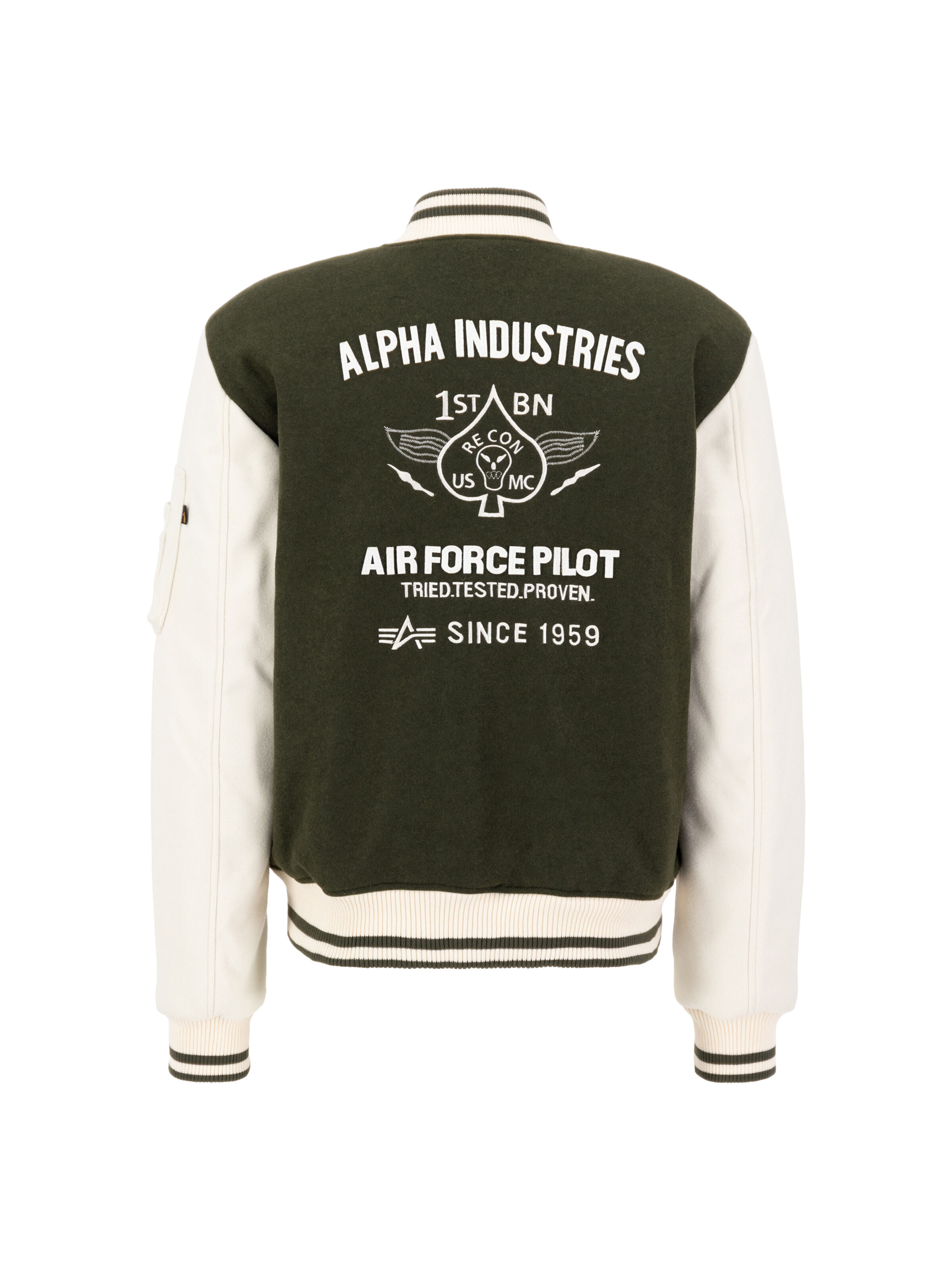 Varsity Air Force Jacket dark olive 138107_142_002_182500