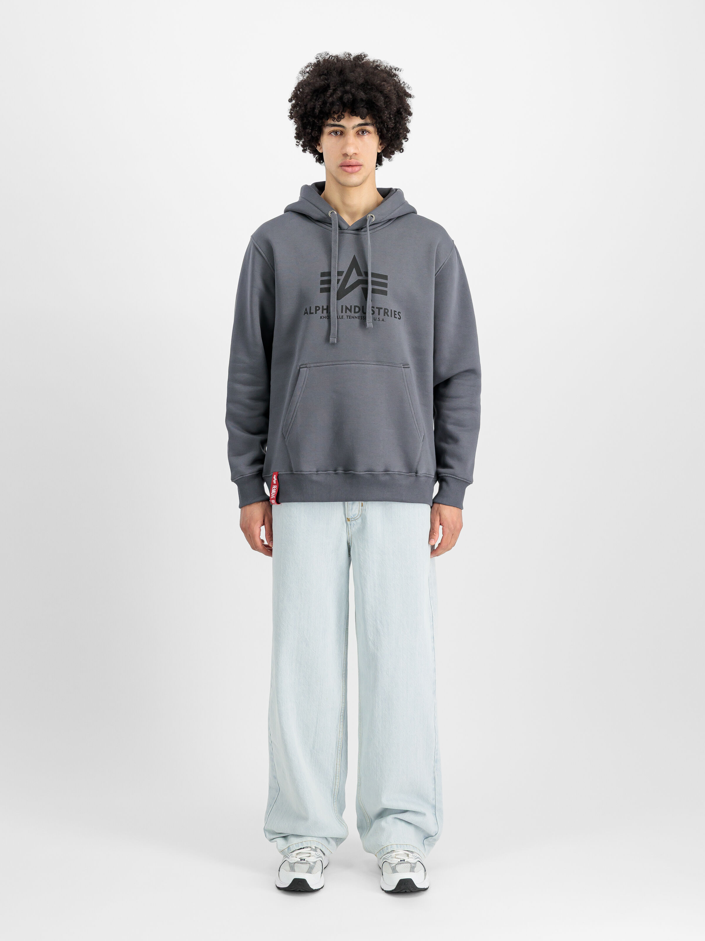 Basic Big Logo Hoodie greyblack/black 178312_412_2_model_00001_155861