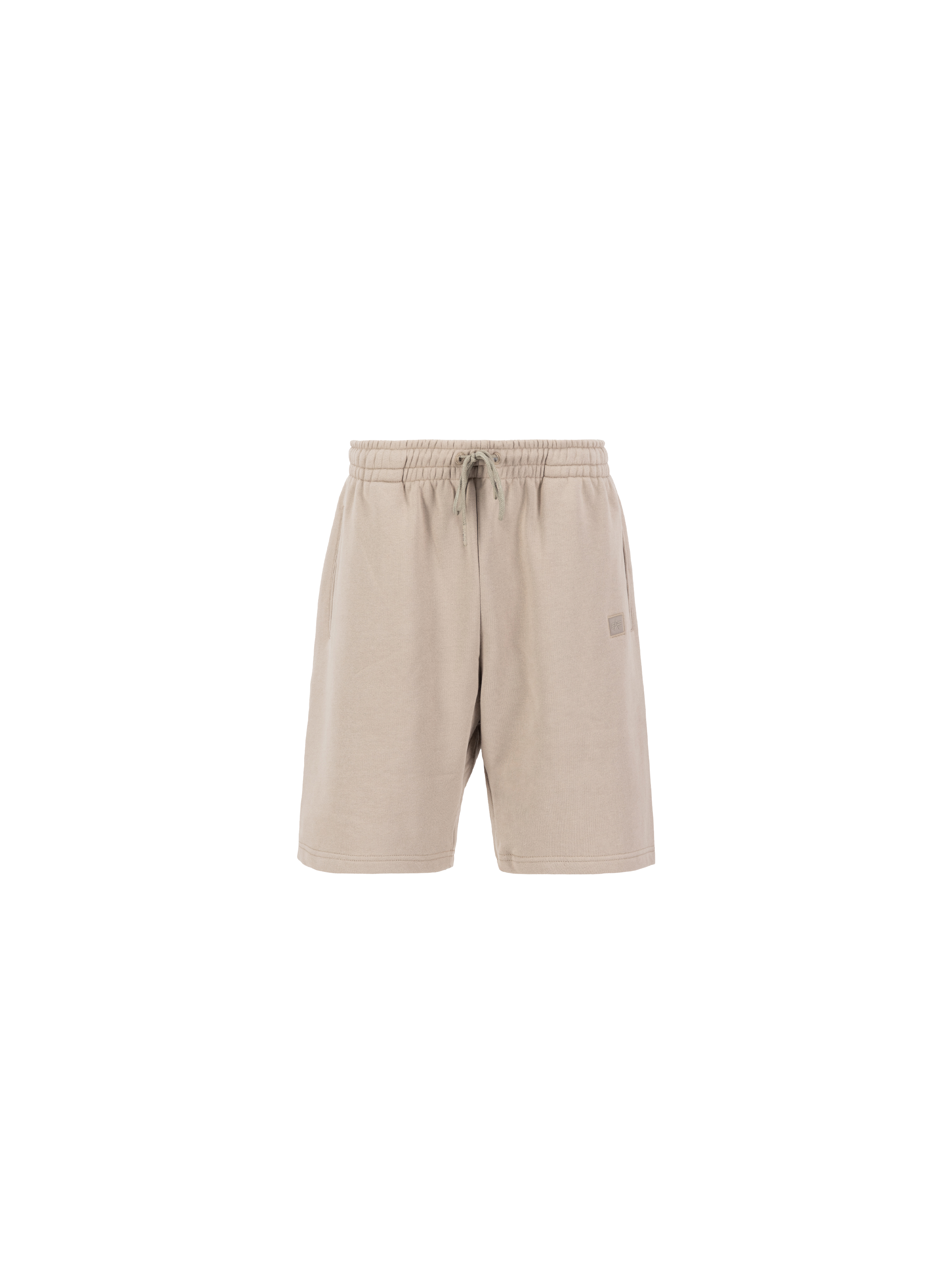 Alpha Essentials Rubber Logo Short vintage sand 146363_679_001_132523