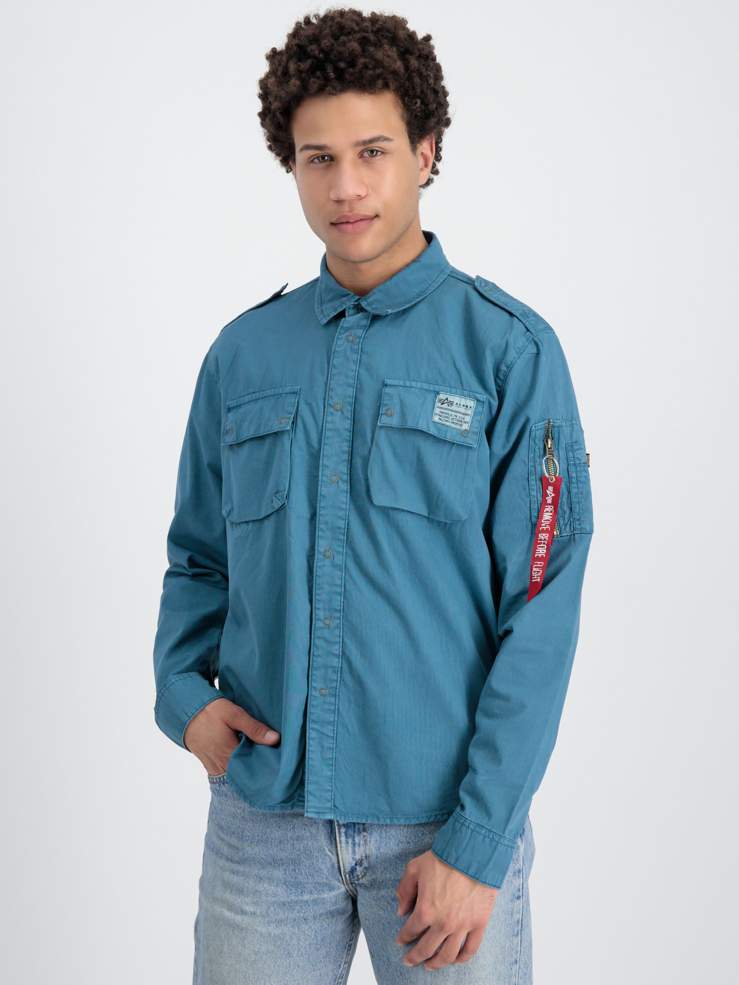 Urban Military Shirt vintage marine 138420_678_alpha_industries_urban_military_shirt_00003_182981