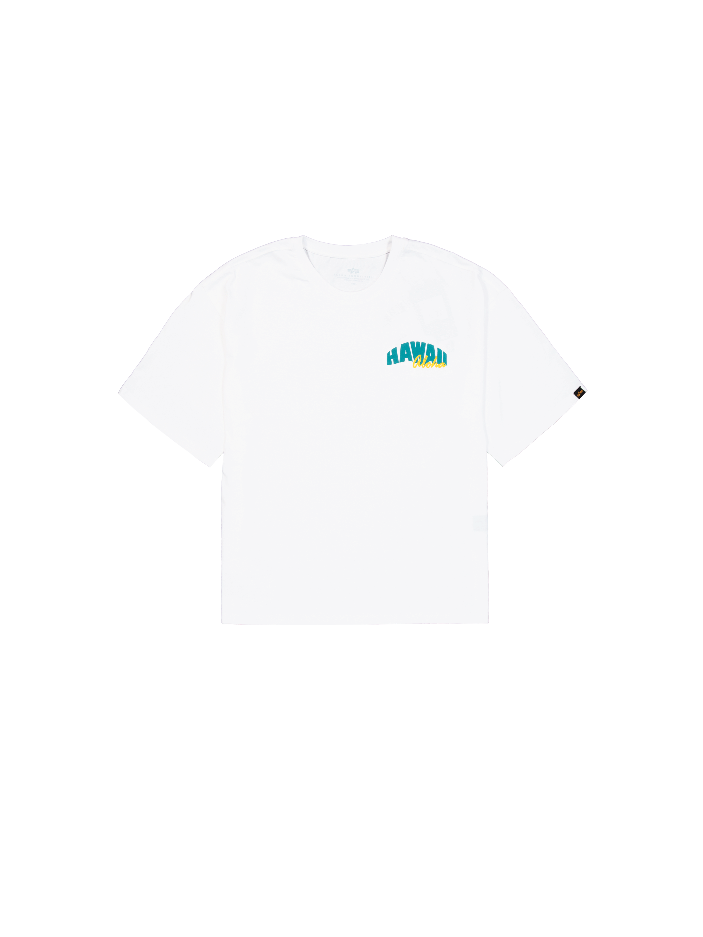 Hawaii Aloha Back Print T-Shirt white 156535_09_1_flatlay_00001_142600.png
