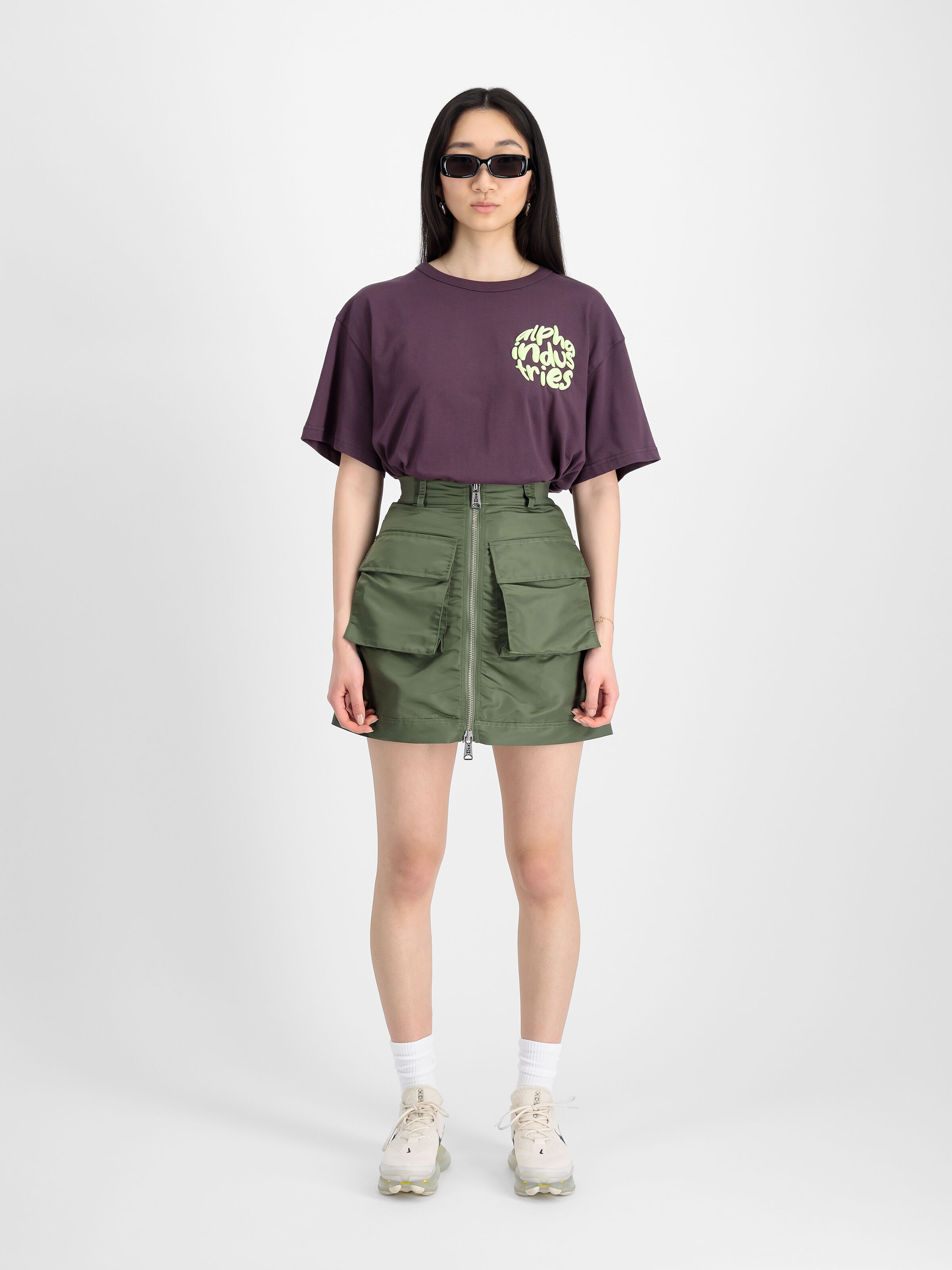 Utility Mini Skirt Women sage-green 148066_01_2_model_00001_99203