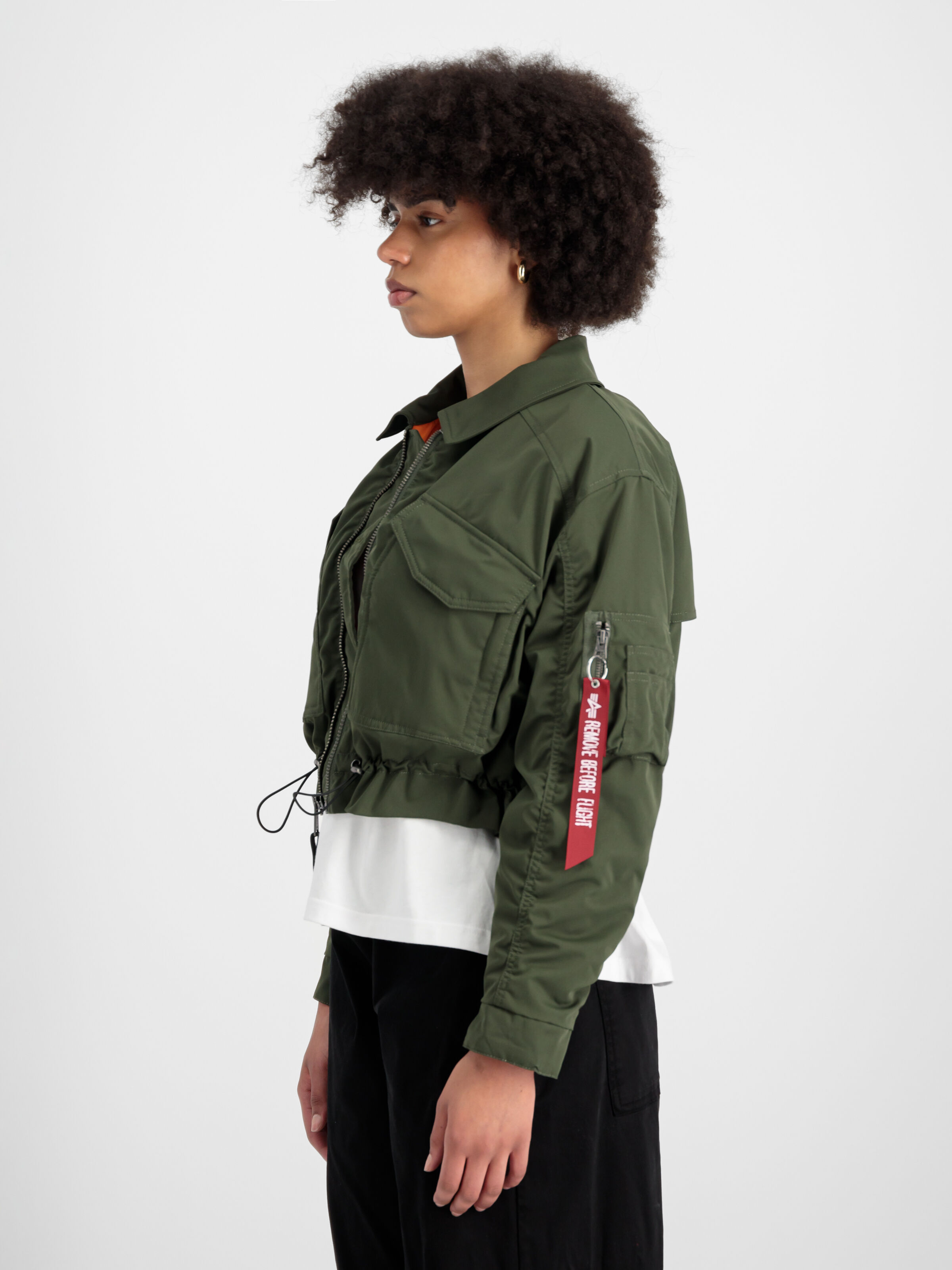 Field Flight Jacket Women dark olive 148011_142_2_model_00003_99415