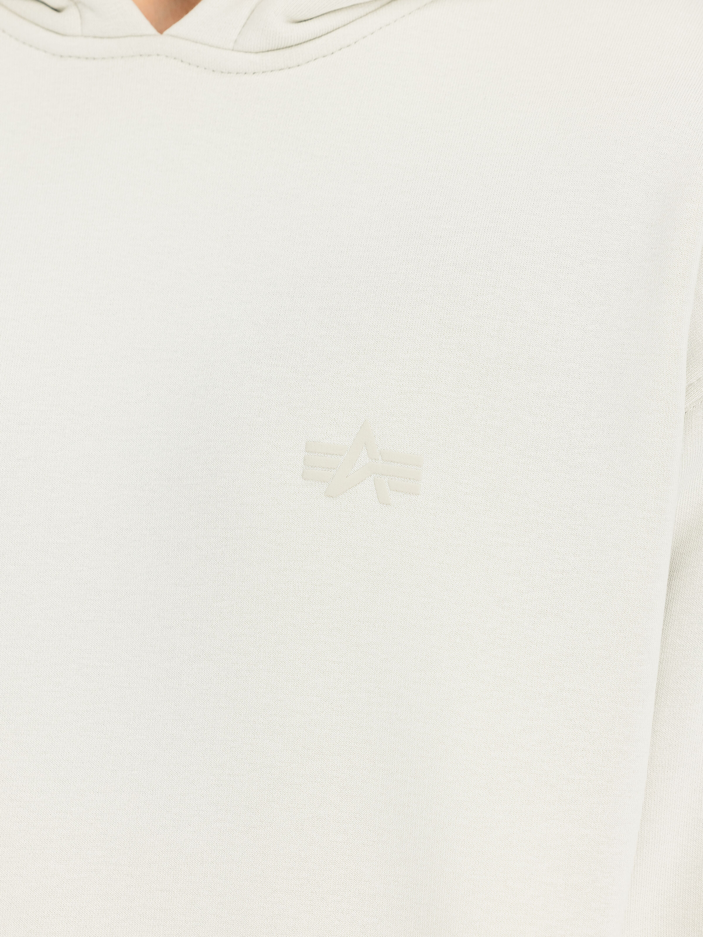 Dye To Match Mid Logo Hoodie stone 268337_10_3_detail_00001_232189