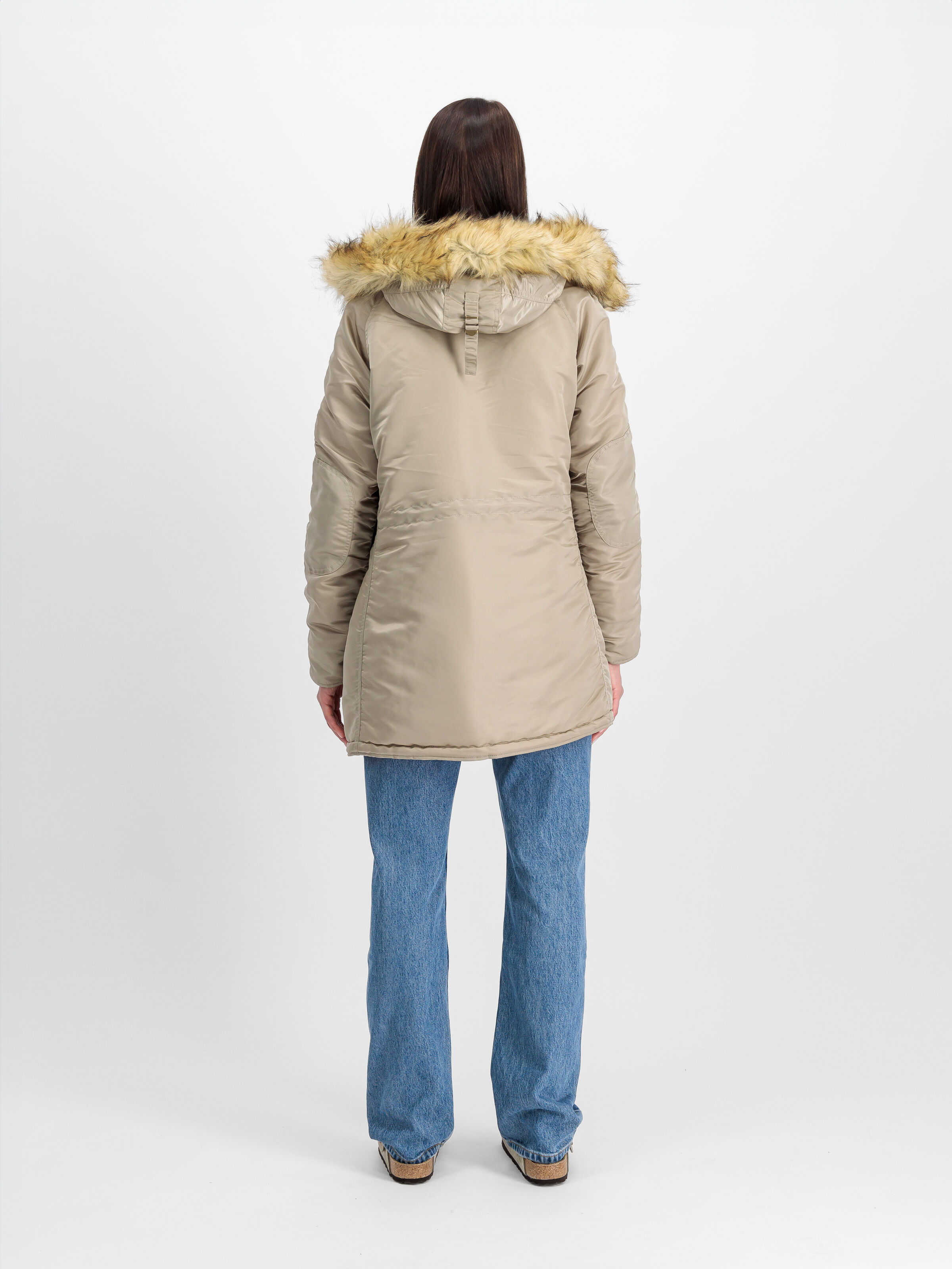 N-3B VF 59 Winter Jacket Women vintage sand 113007_679_2_model_00002_119741