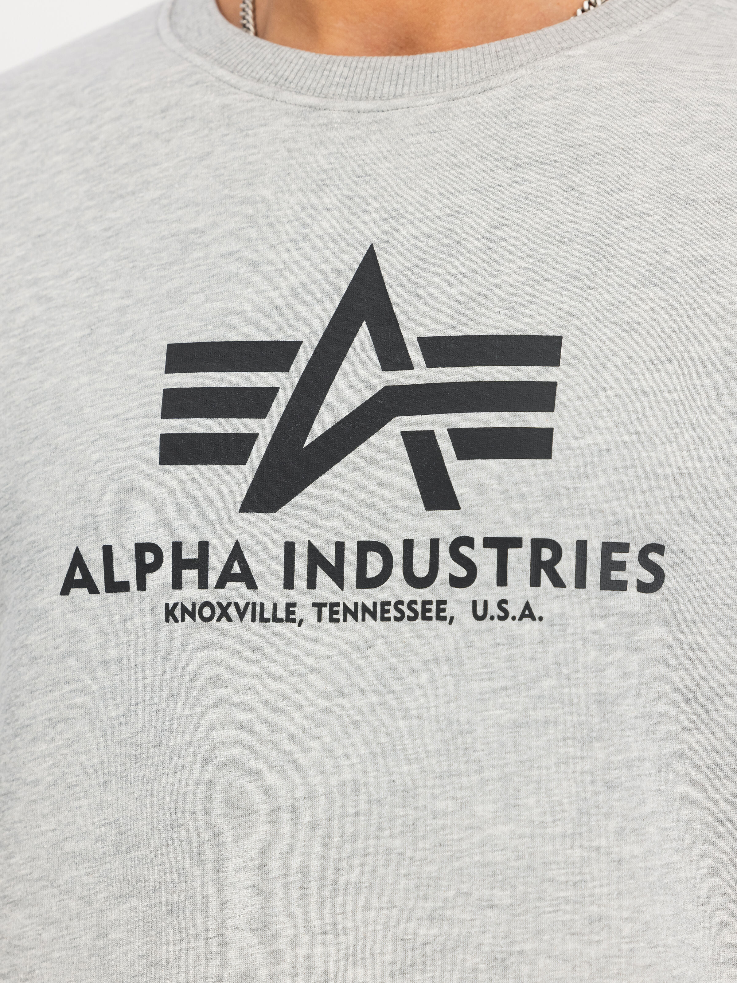 Basic Big Logo Sweatshirt grey heather 178302_17_3_detail_00001_189782