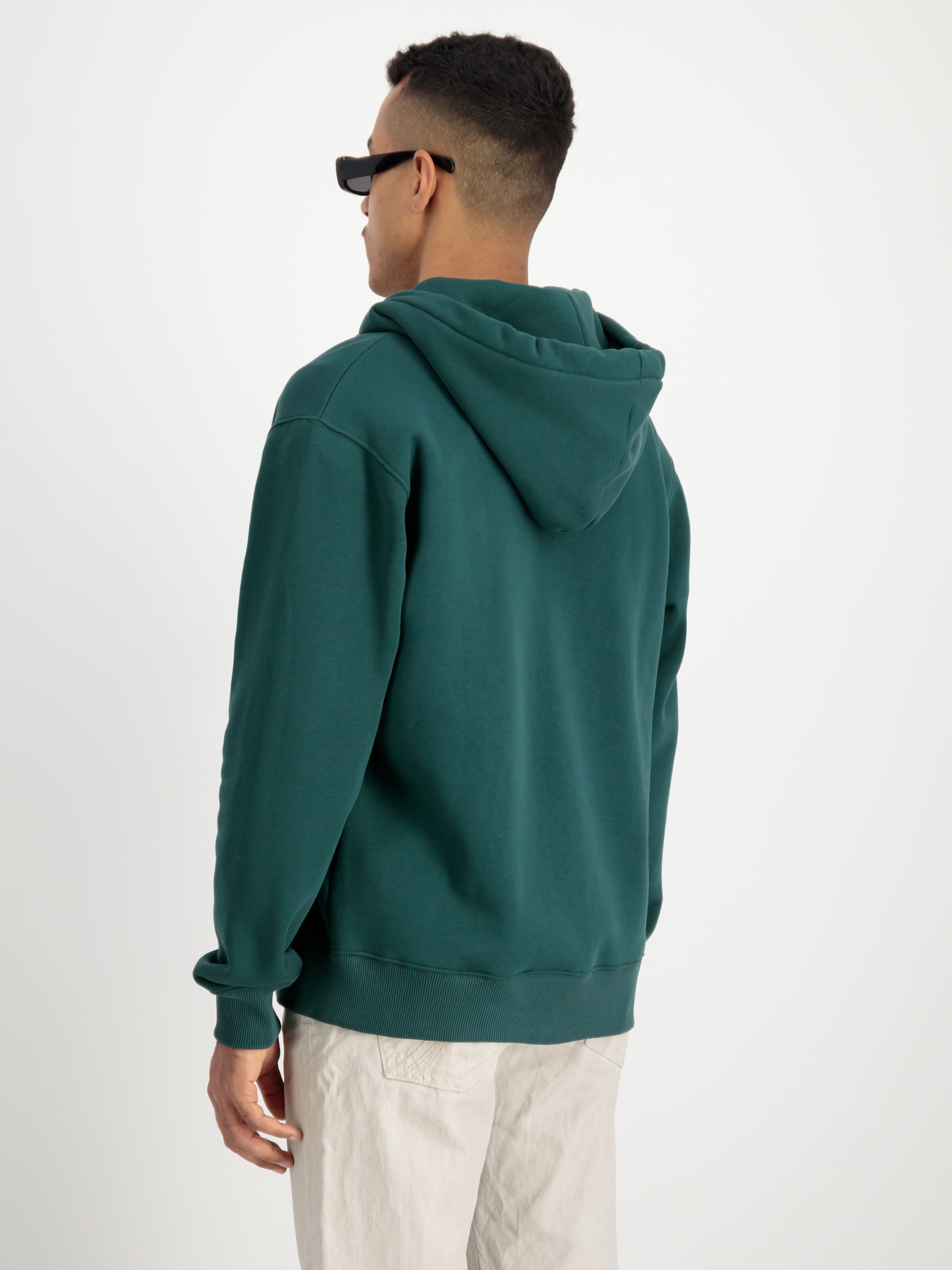 Basic Zip Hoodie Force Green 178325_720_2_model_00004_97483