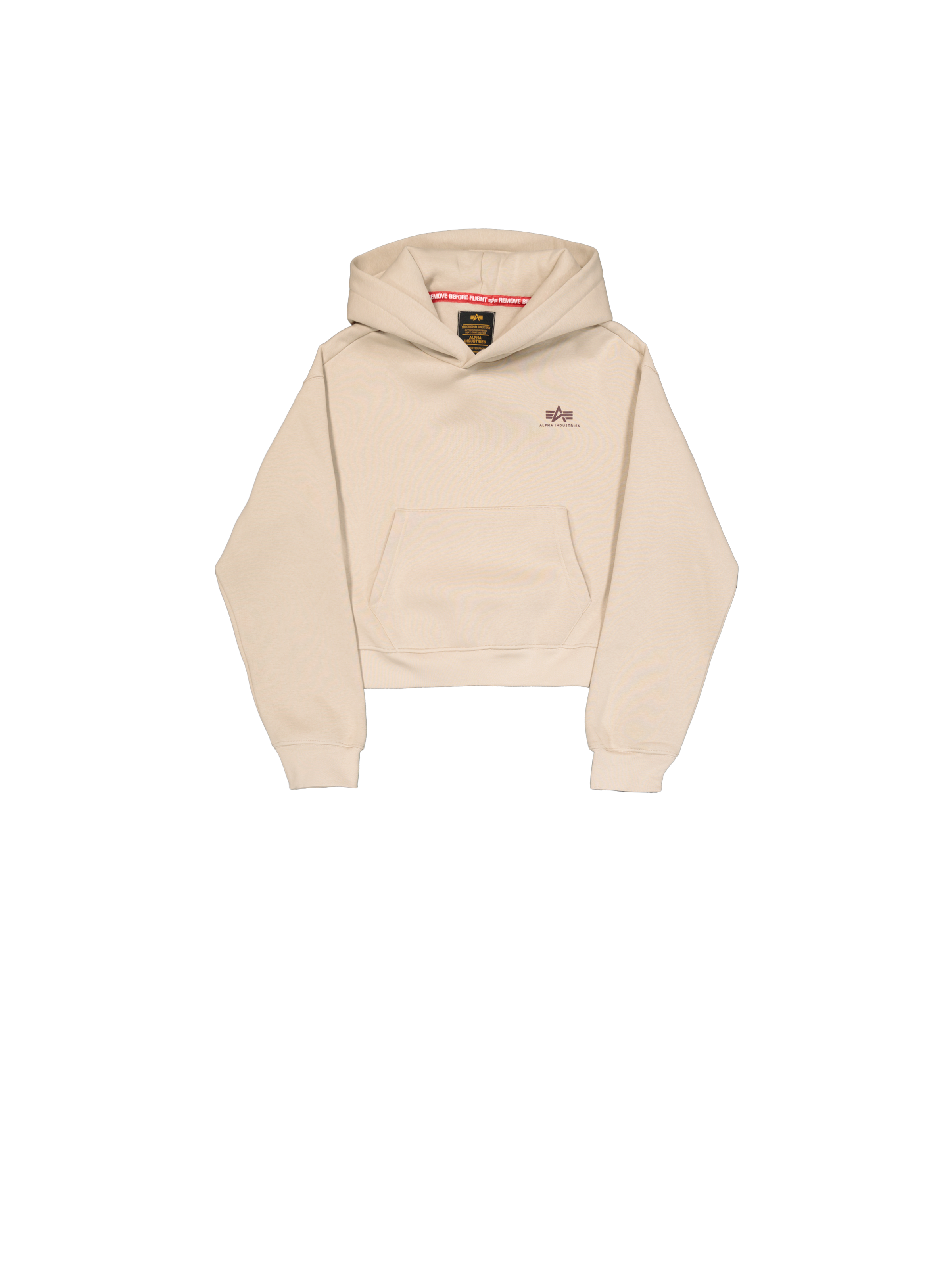 Basic Small Logo Hoodie Women organic beige 258041_627_1_flatlay_00001_165989.png