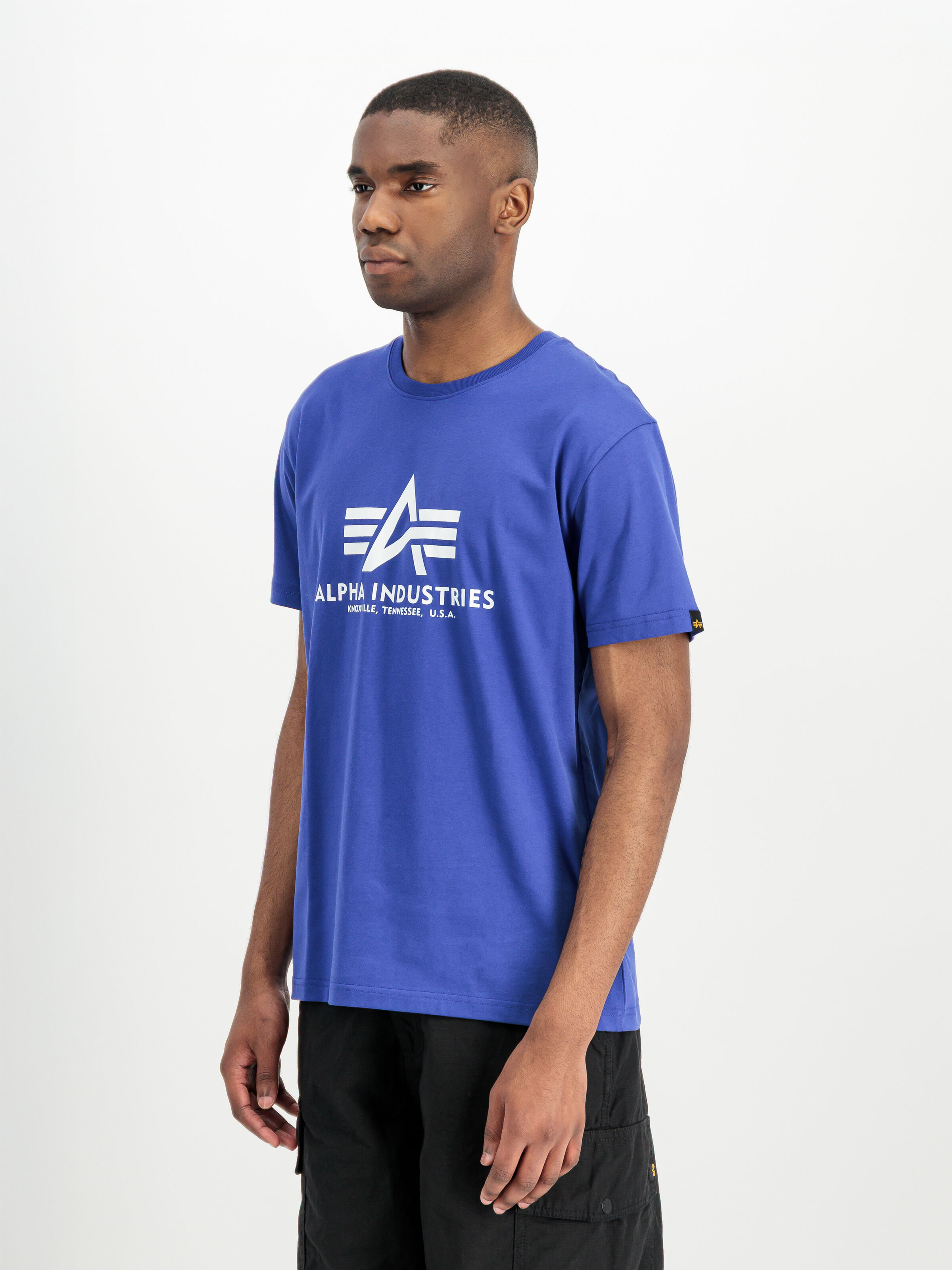 Basic Big Logo T-Shirt galactic blue 100501_402_2_model_00002_226402