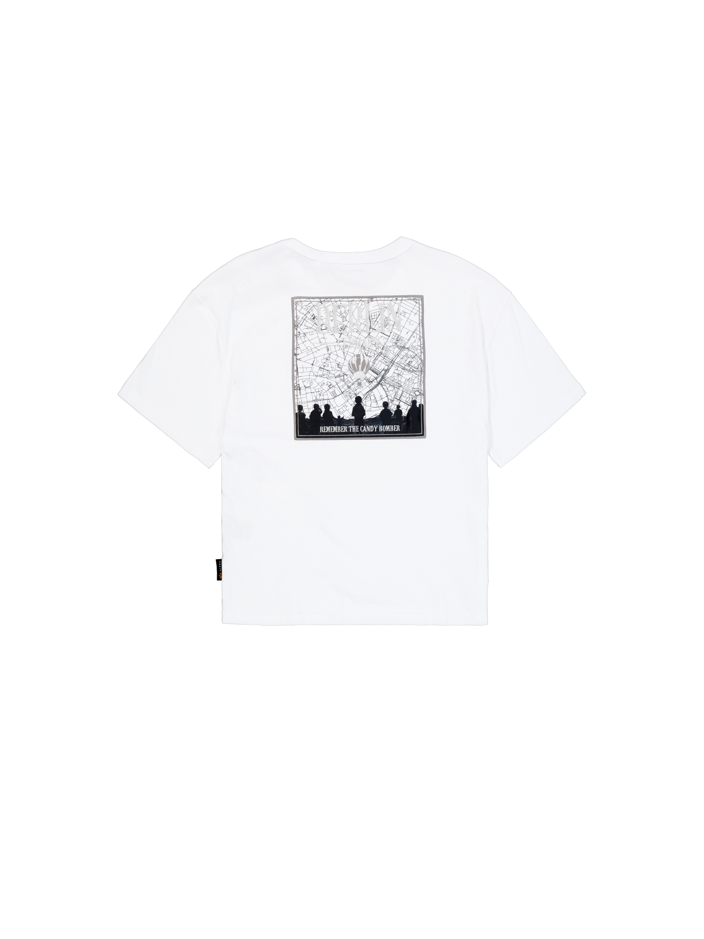 Berlin Candy Bomber Backprint T-Shirt white 148515_09_1_flatlay_00002_98207