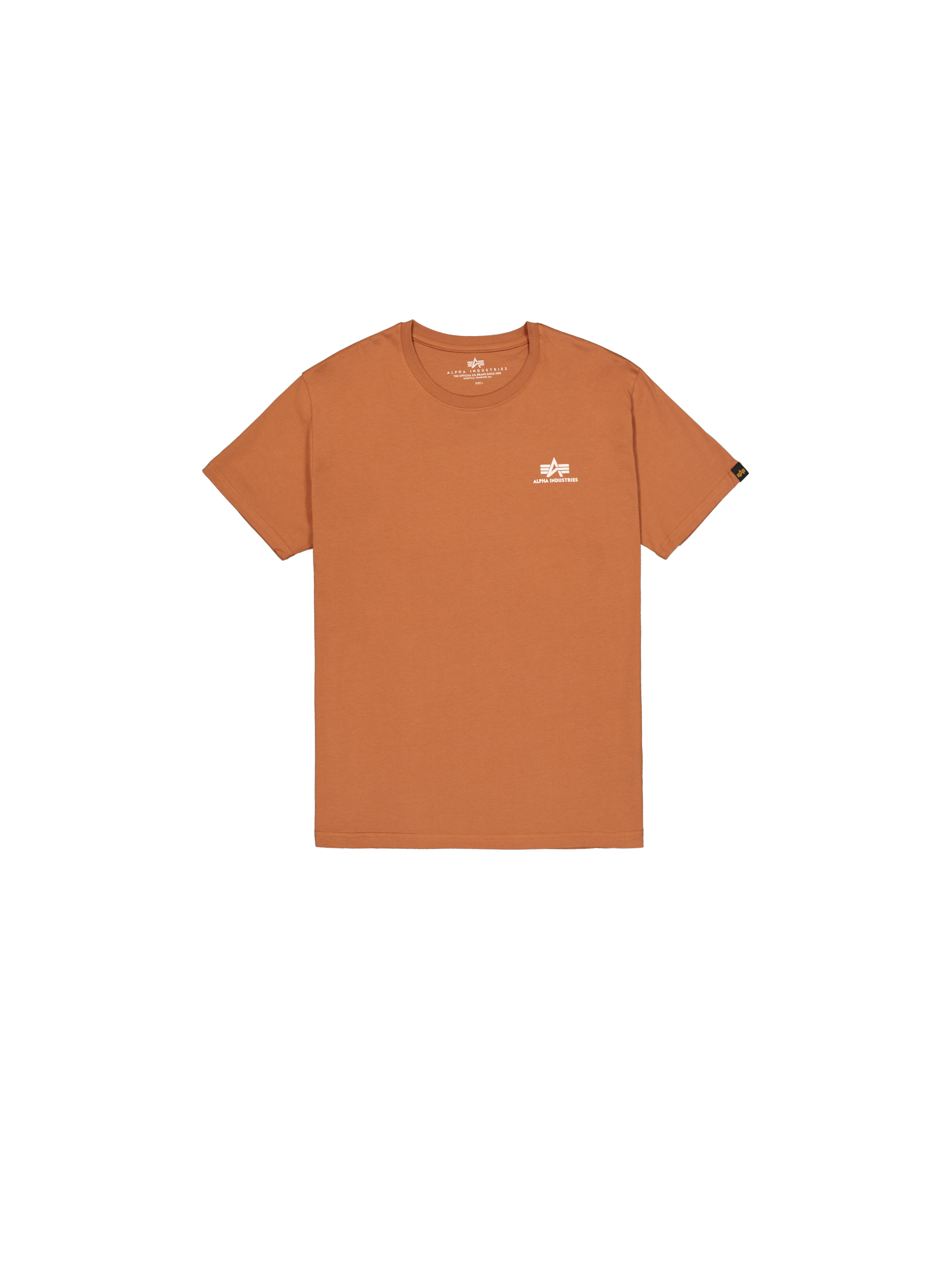 Basic Small Logo T-Shirt hazel brown 188505_709_1_flatlay_00001_223151.png