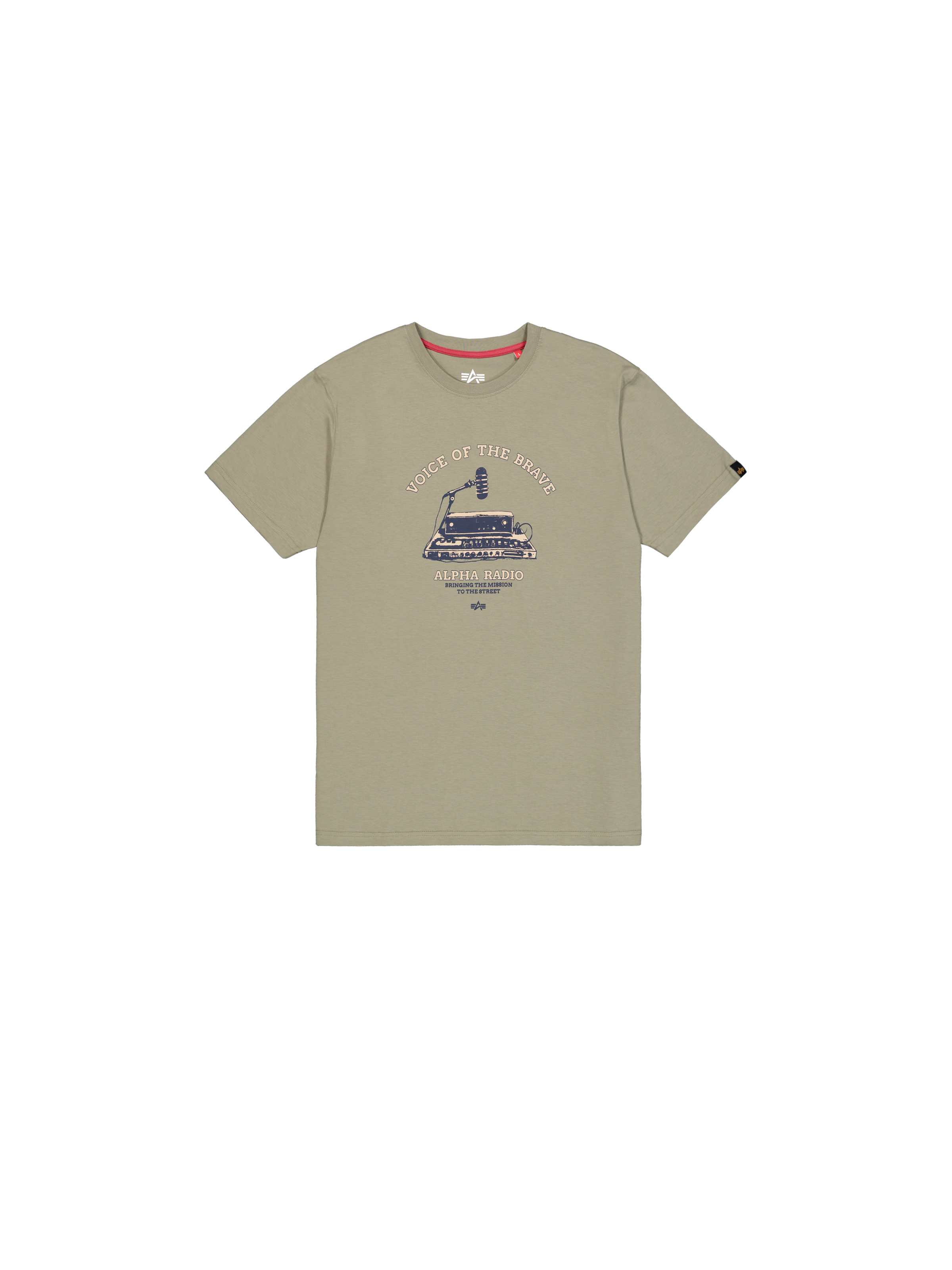 Alpha Radio T-Shirt olive 266507_11_1_flatlay_00001_180028.png