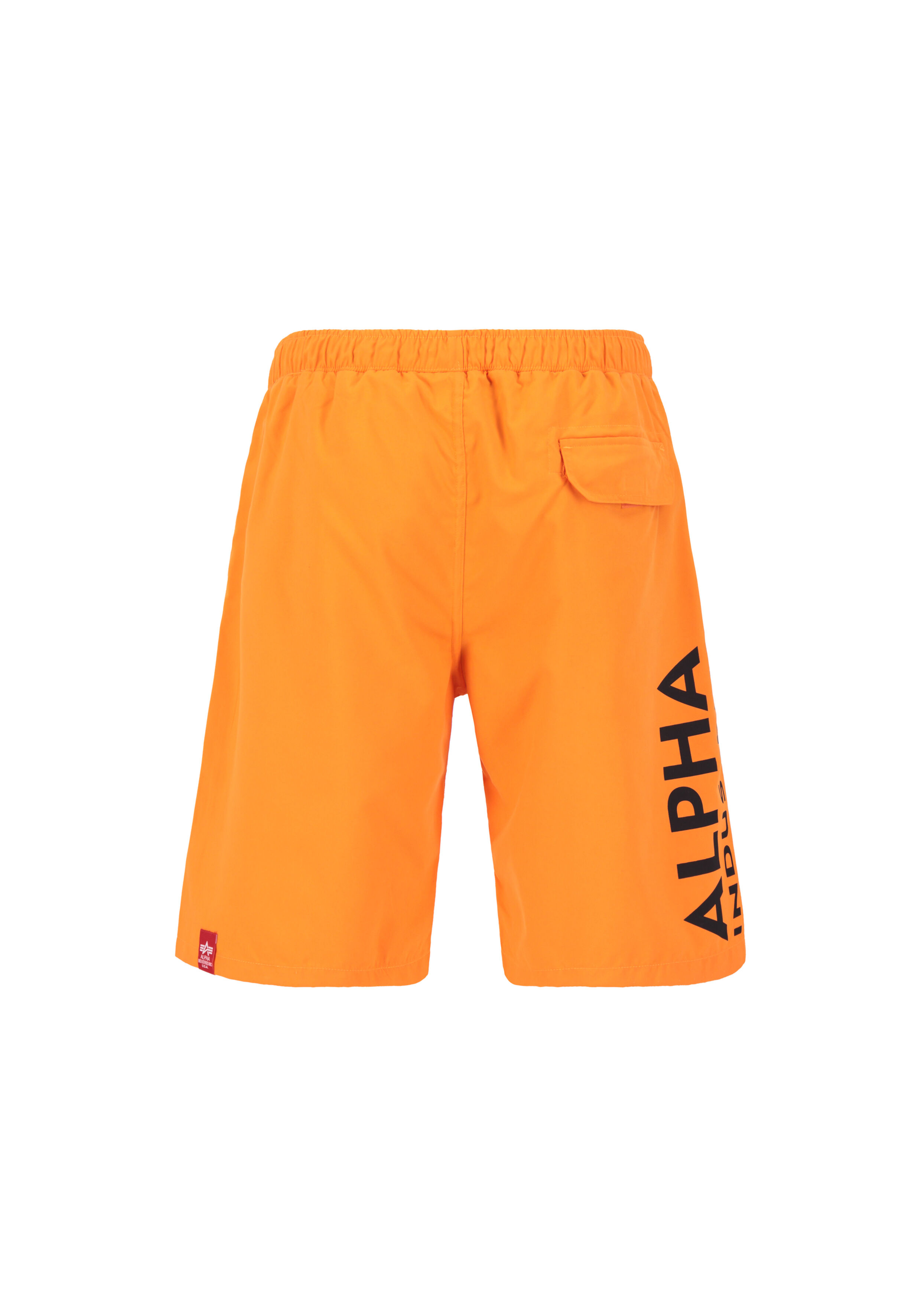 Side Print Boardshort Alpha orange 106812_429_003_122049