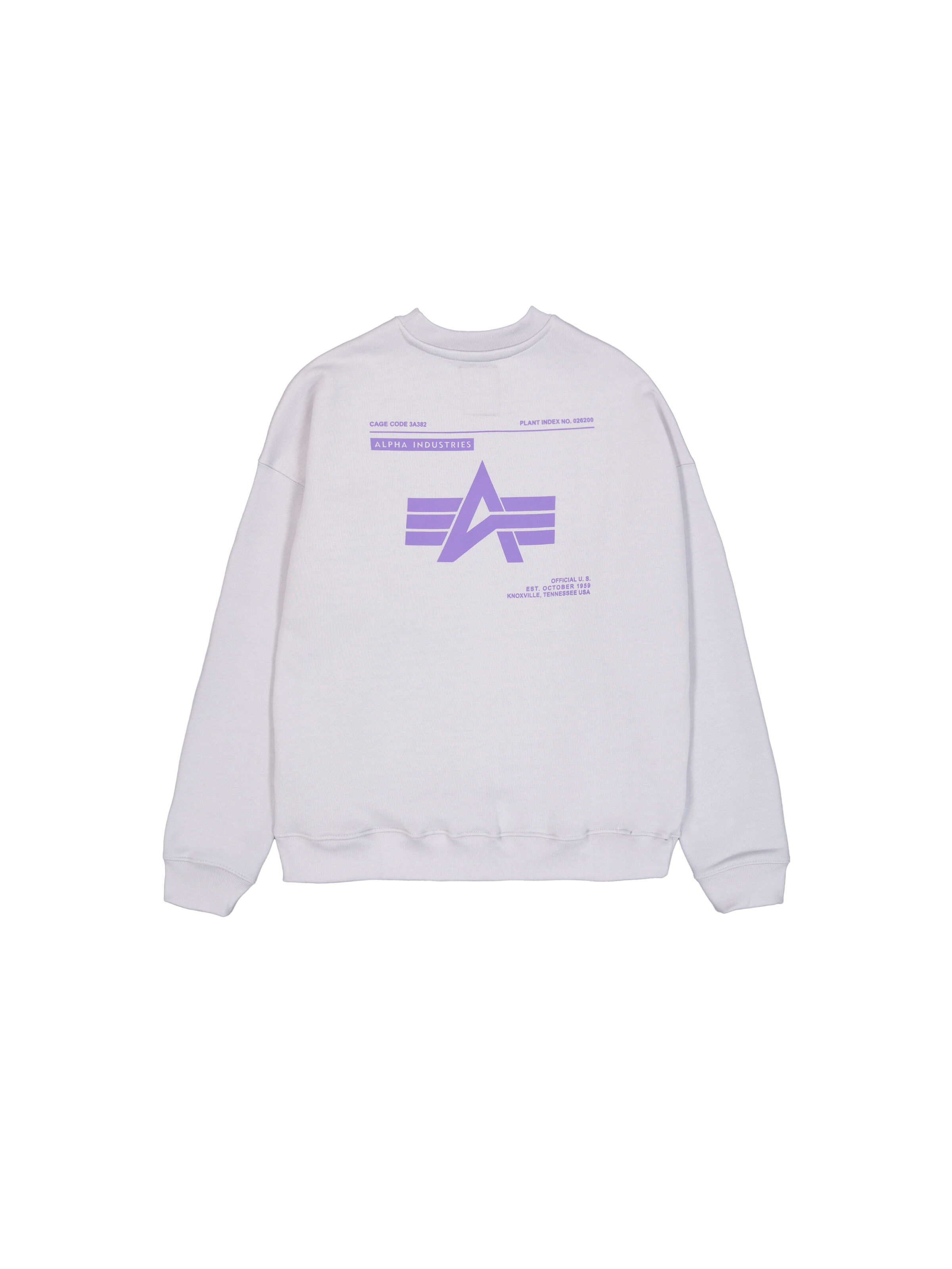 Logo Backprint Sweatshirt pastel grey 146304_666_1_flatlay_00002_101332