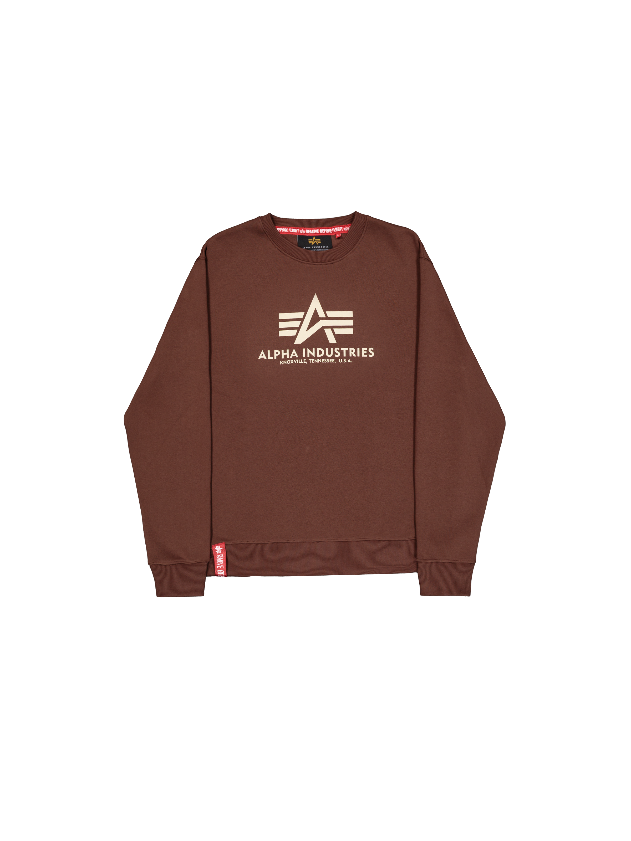 Basic Big Logo Sweatshirt powder brown 178302_204_1_flatlay_00001_204201.png