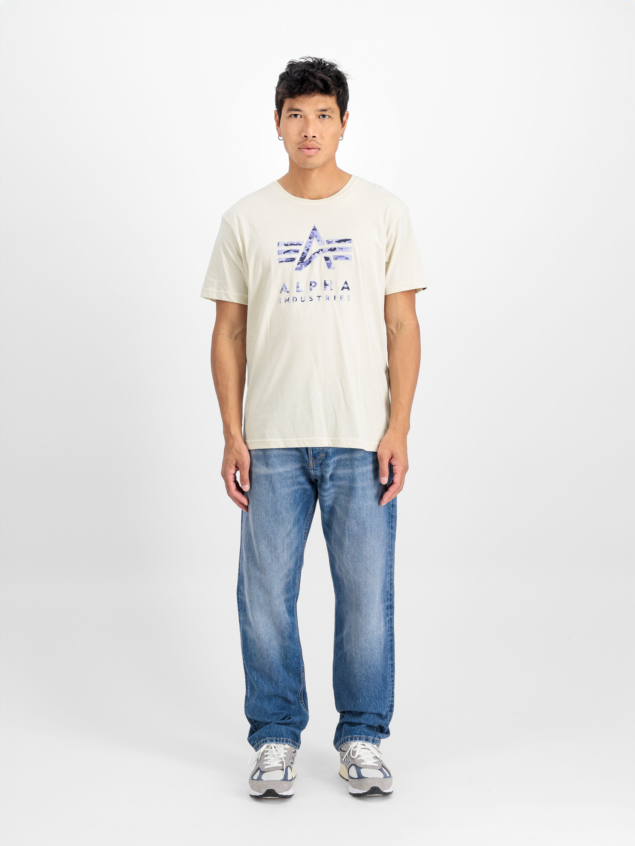 Camo Puff Print T-Shirt vintage white 146506_300_2_model_00001_118390