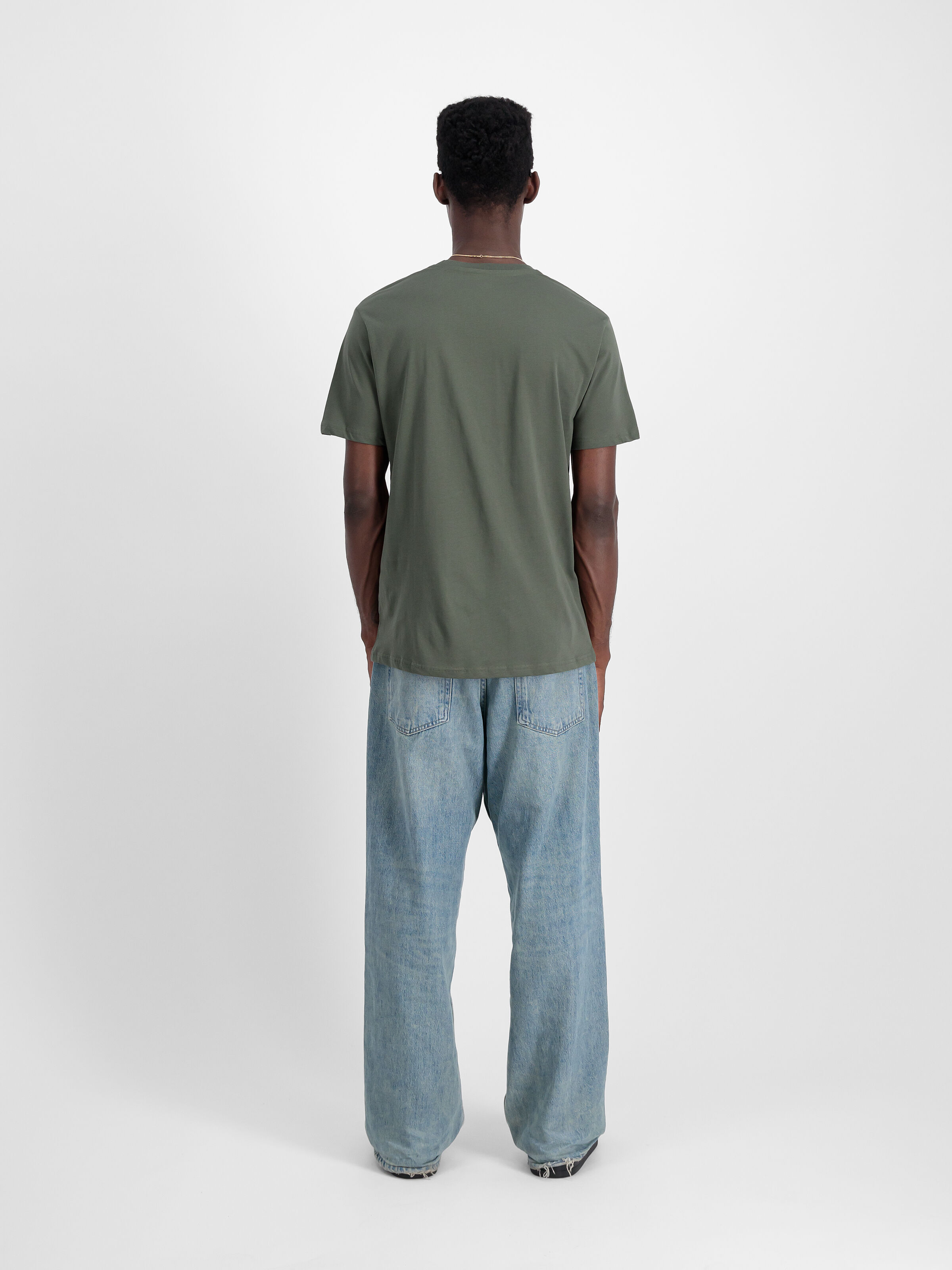 3D Small Logo T-Shirt dark olive 148511_142_2_model_00002_98288