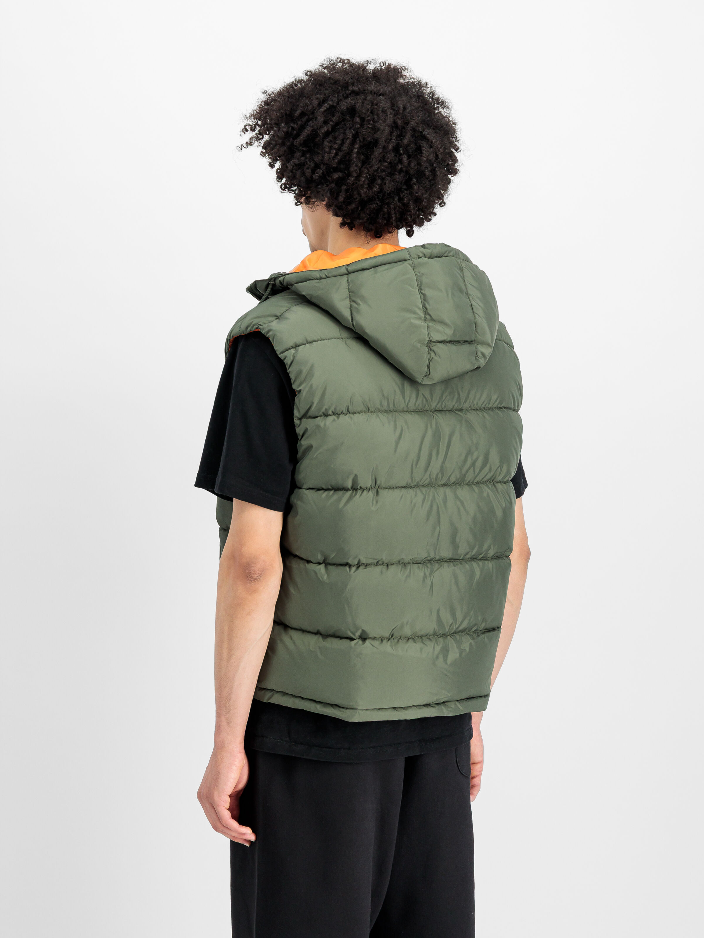 Hooded Faux Down Puffer Vest sage-green 118110_01_2_model_00003_156507