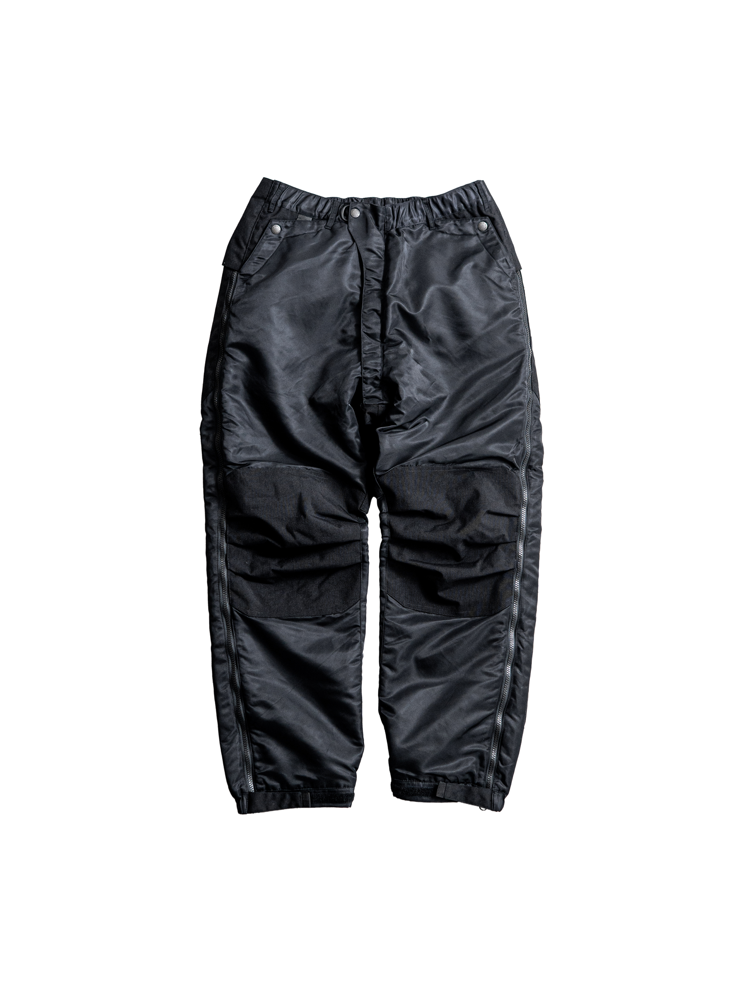 ALPHA x NORBIT Side Opening Padding Samue Pant black 258124_03_1_flatlay_00001_208762.png