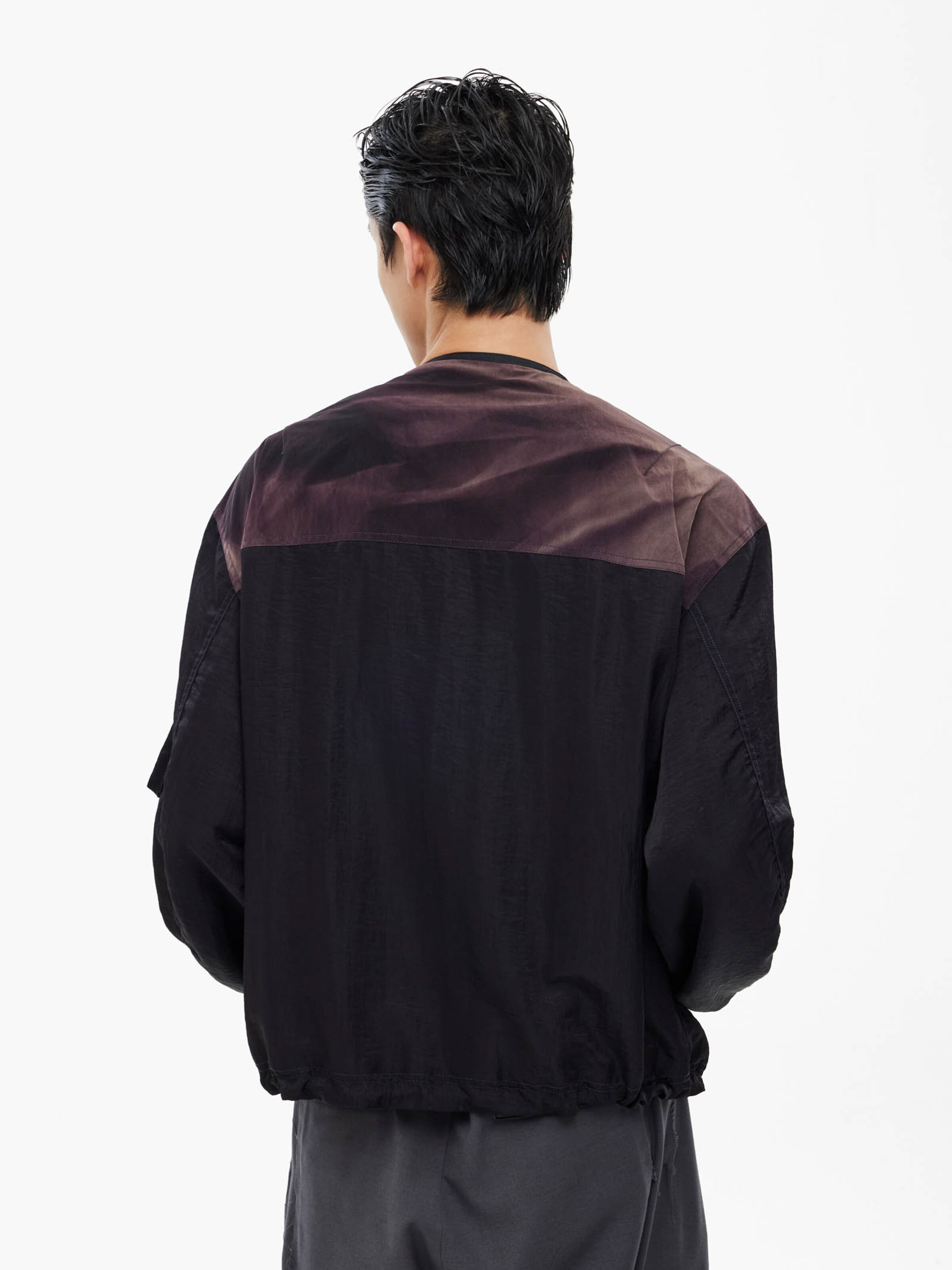 ALPHA x JIYONGKIM Sun-Bleached Liner Jacket black 266126_03_2_model_00003_225992