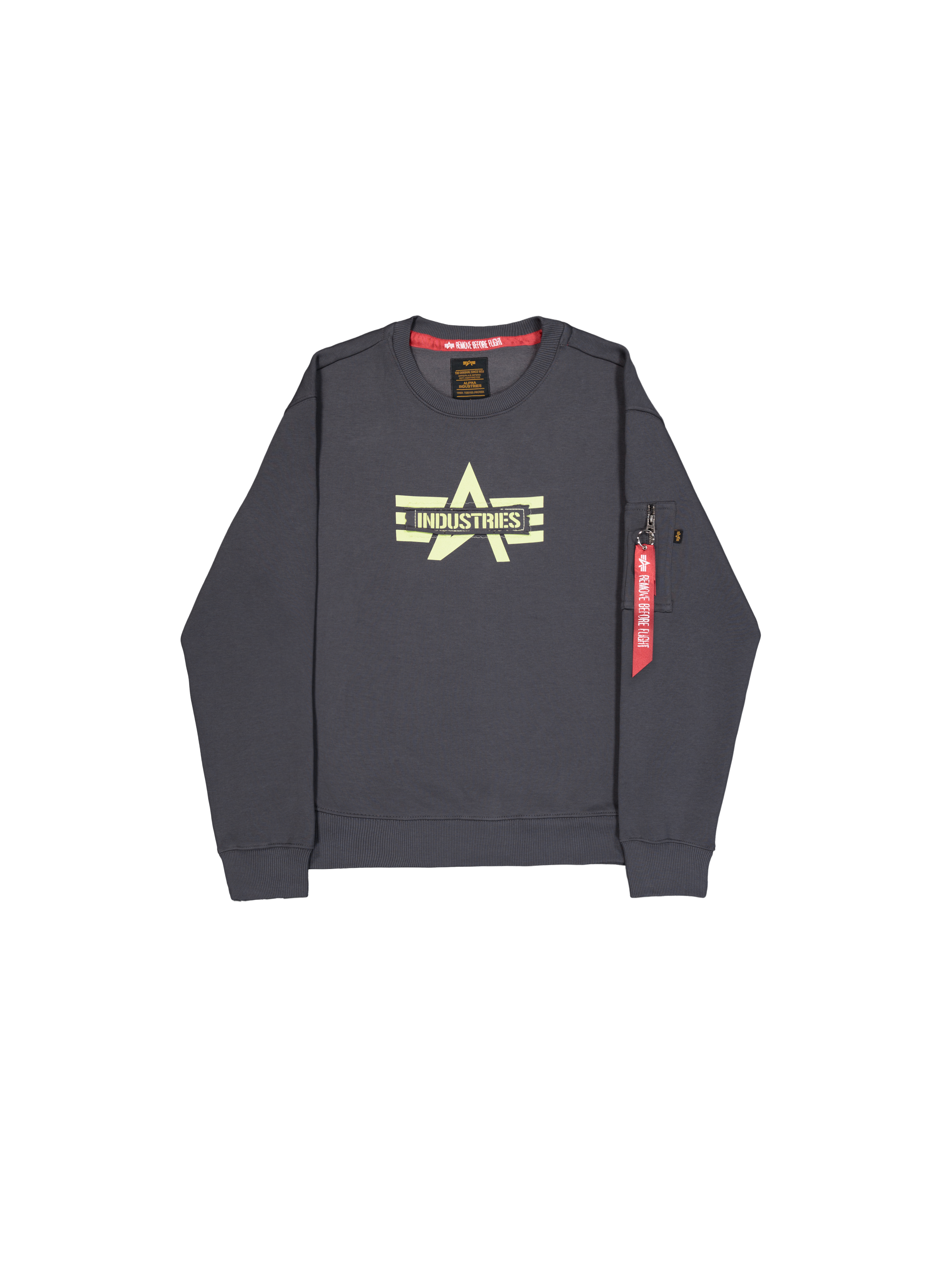 Logo Edge Sweatshirt vintage grey