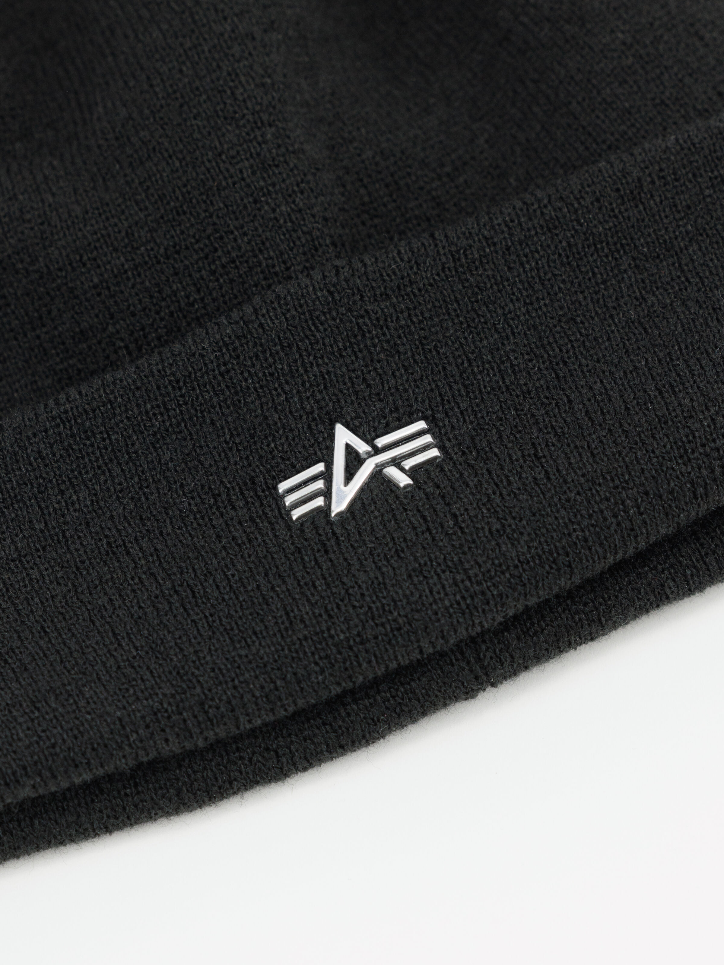 Metal Logo Beanie black 258904_03_3_detail_00001_161536