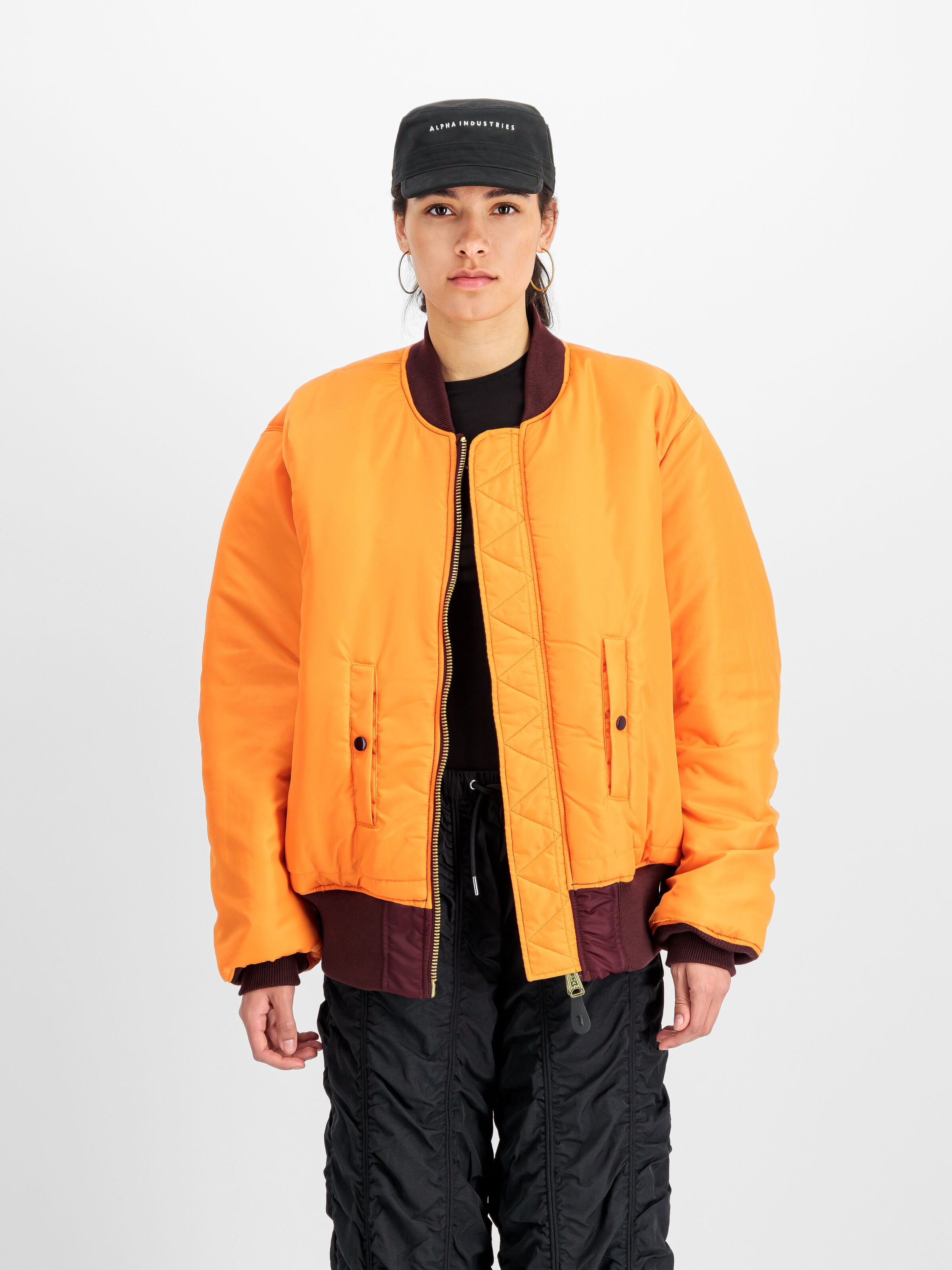 MA-1 Heritage Bomber Jacket dark cherry 100101_608_3_detail_00001_161168